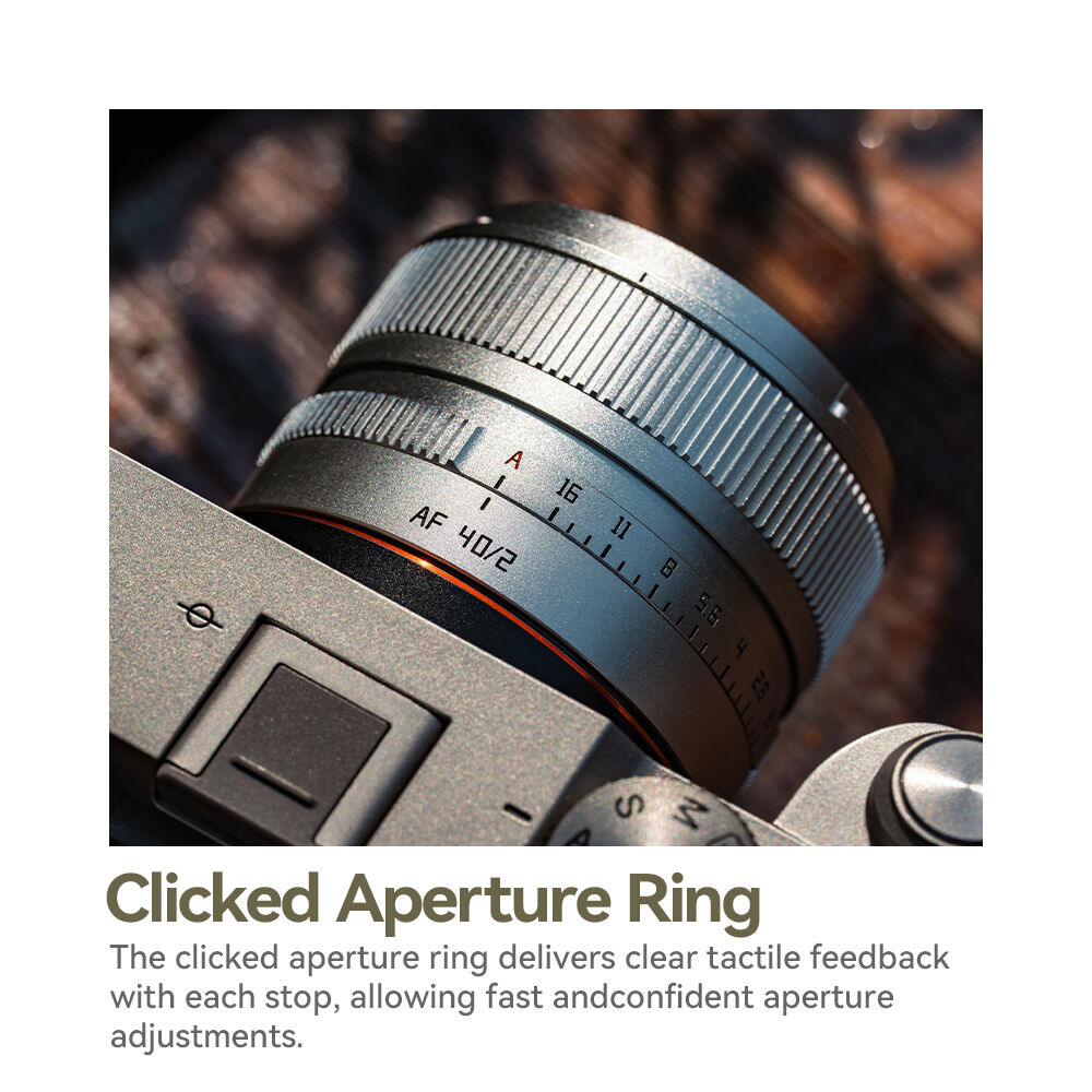 Lente TTArtisan AF 40mm f/2 (Plateado) - contenido de la caja