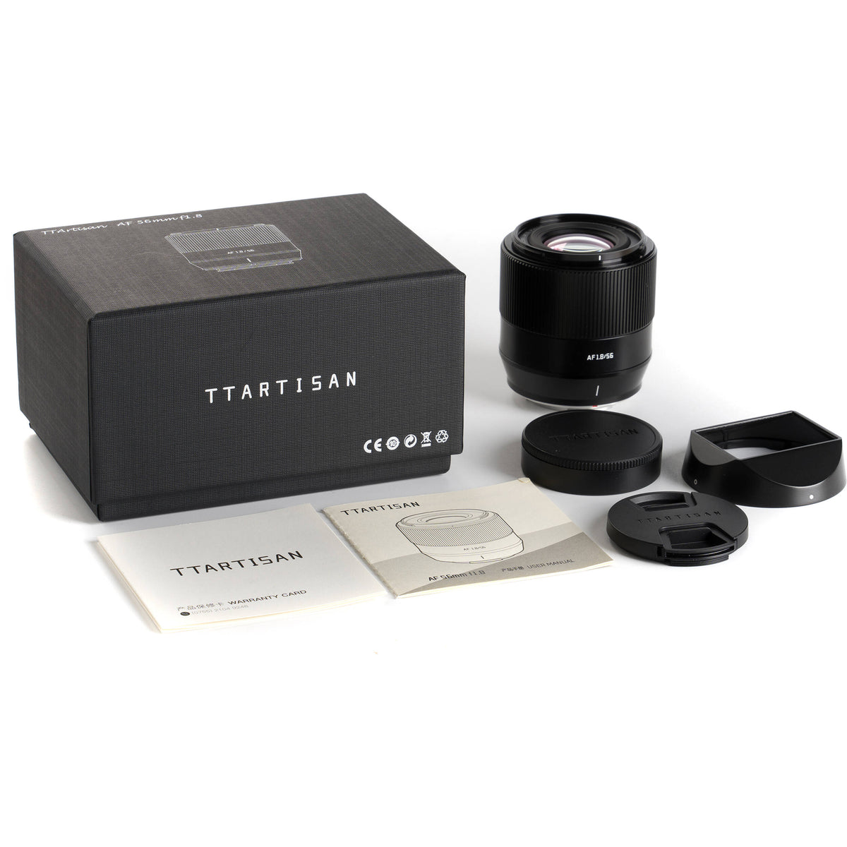 Lente TTArtisan AF 56mm f/1.8 (Negro) - detalle