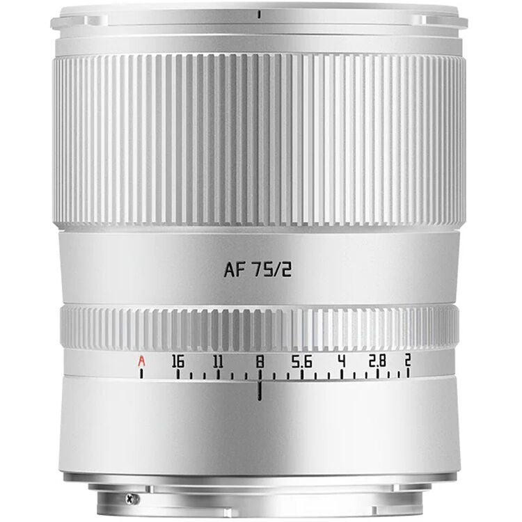Lente TTArtisan AF 75mm f/2 (Plateado) - vista principal
