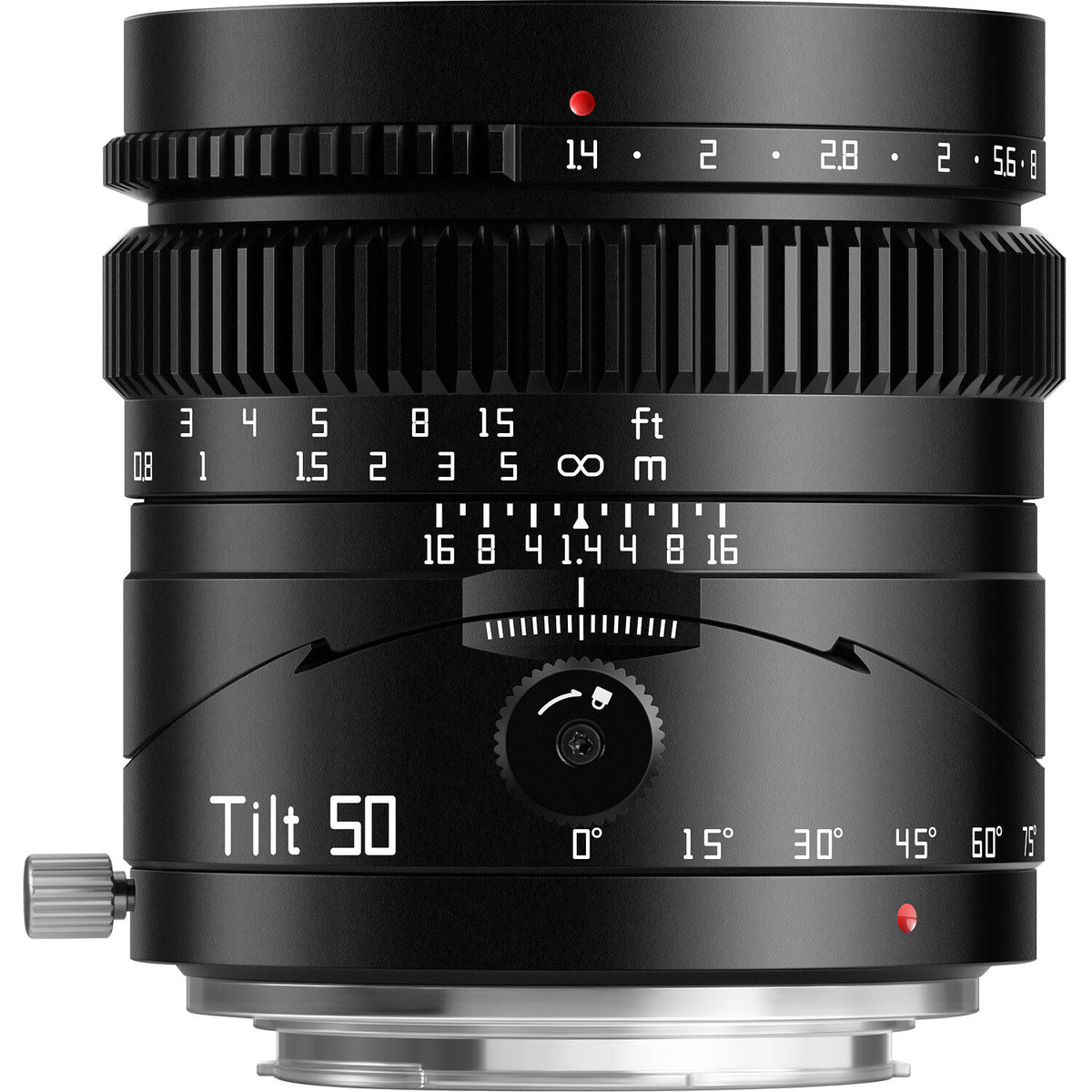 Lente TTArtisan Tilt 50mm f/1.4 - vista trasera