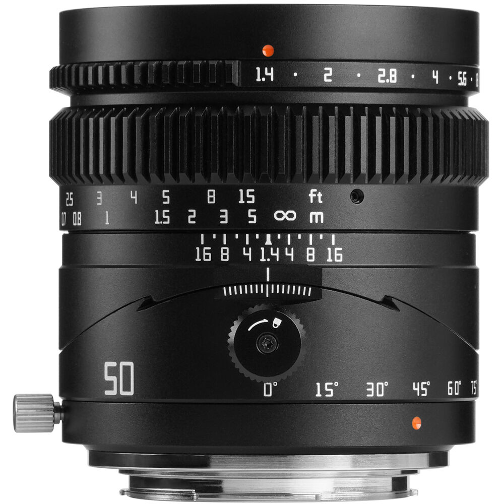 Lente TTArtisan Tilt 50mm f/1.4 - detalle