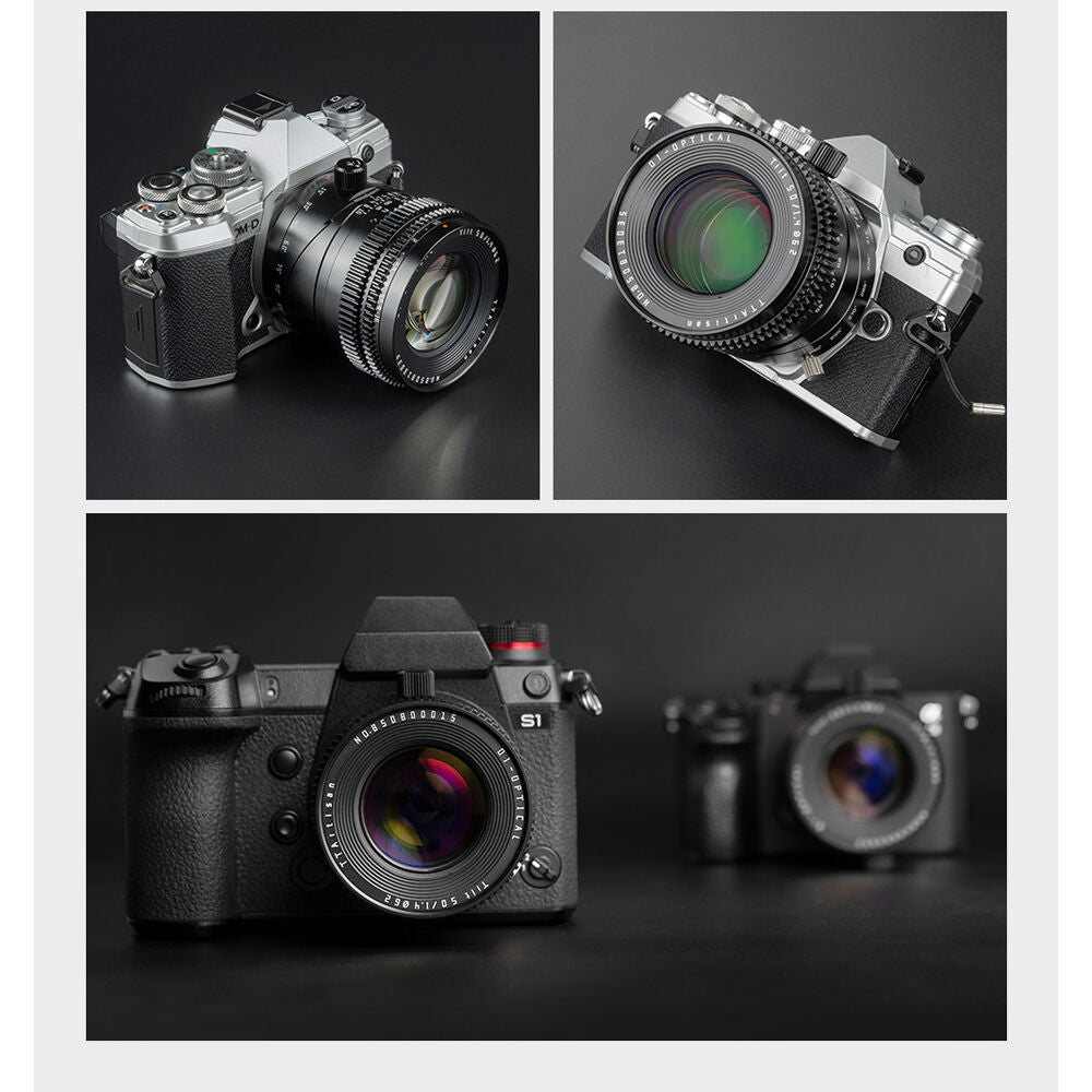 Lente TTArtisan Tilt 50mm f/1.4 - contenido de la caja