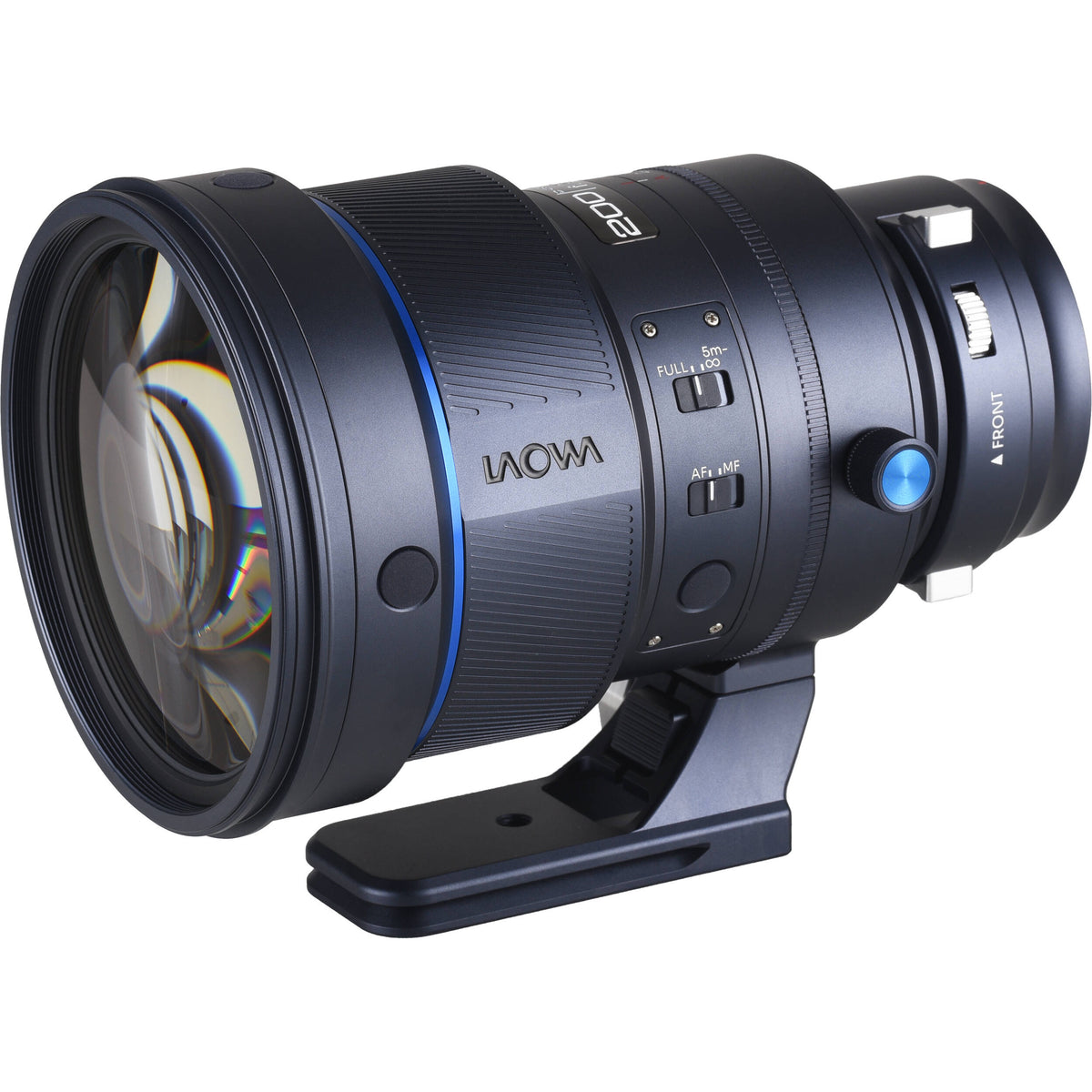 Lente Venus Optics 200mm f/2 AF FF Telephoto Prime - vista frontal
