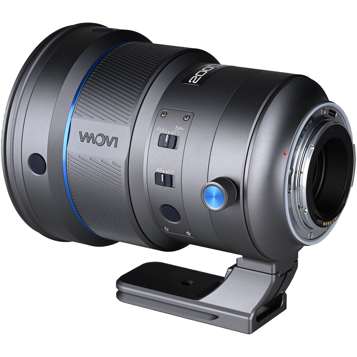 Lente Venus Optics 200mm f/2 AF FF Telephoto Prime - vista trasera