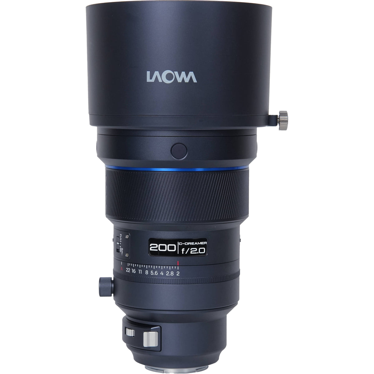 Lente Venus Optics 200mm f/2 AF FF Telephoto Prime - puertos y conexiones