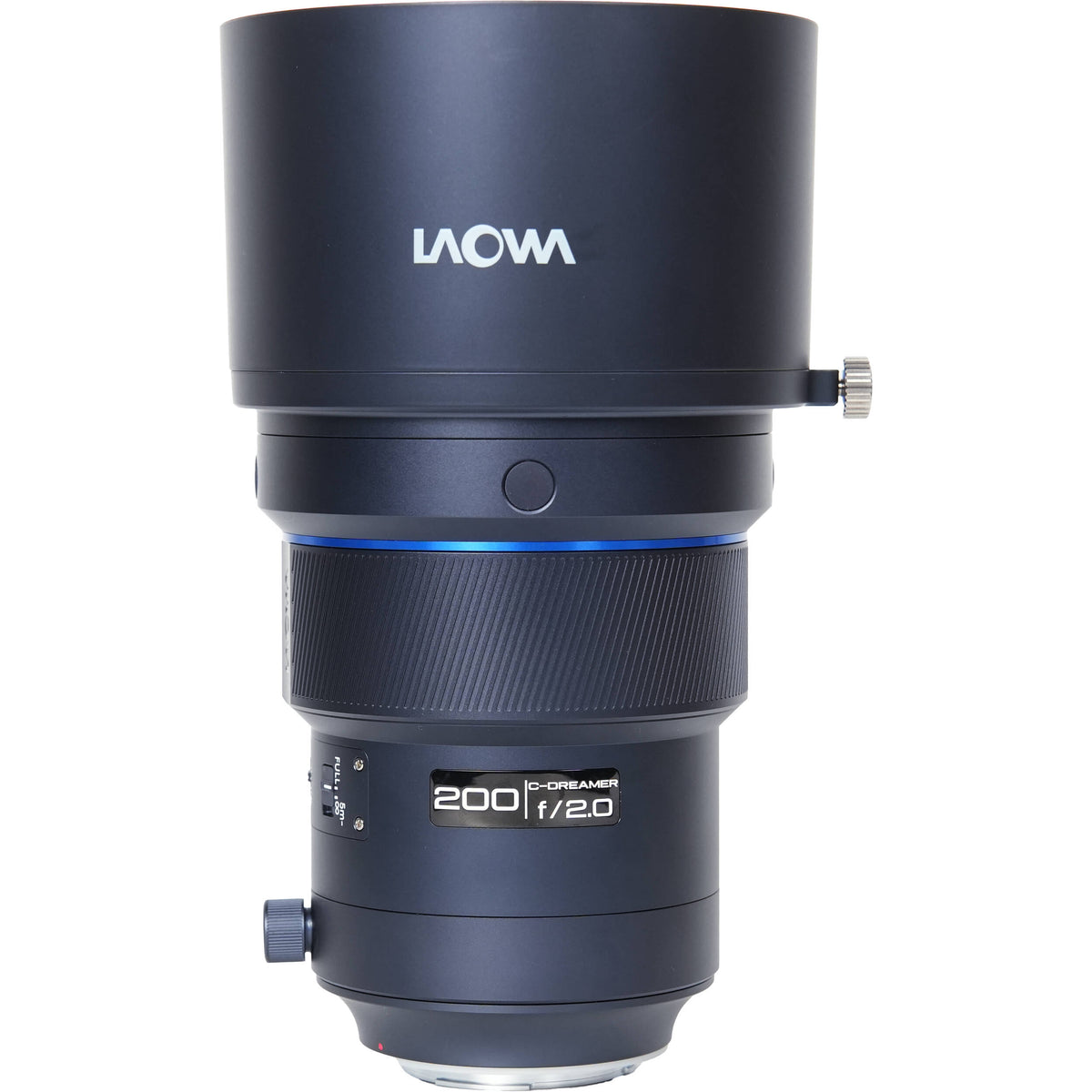 Lente Venus Optics 200mm f/2 AF FF Telephoto Prime - puertos y conexiones