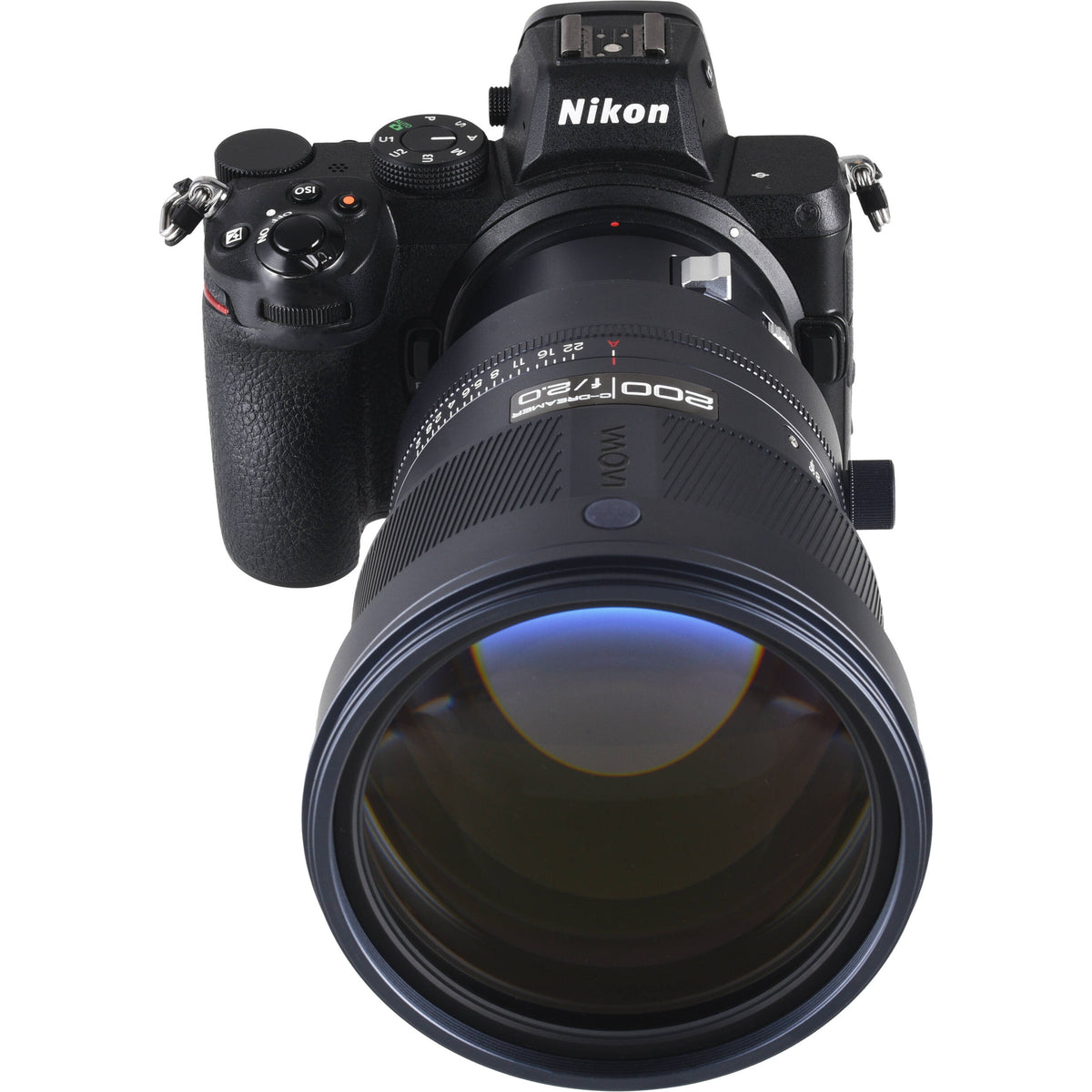 Lente Venus Optics 200mm f/2 AF FF Telephoto Prime - detalle