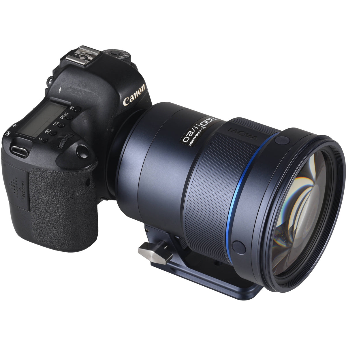 Lente Venus Optics 200mm f/2 AF FF Telephoto Prime - contenido de la caja