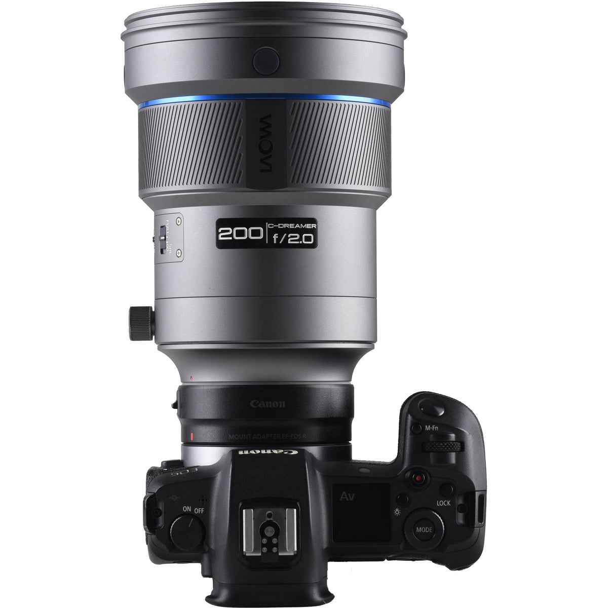 Lente Venus Optics 200mm f/2 AF FF Telephoto Prime - en uso