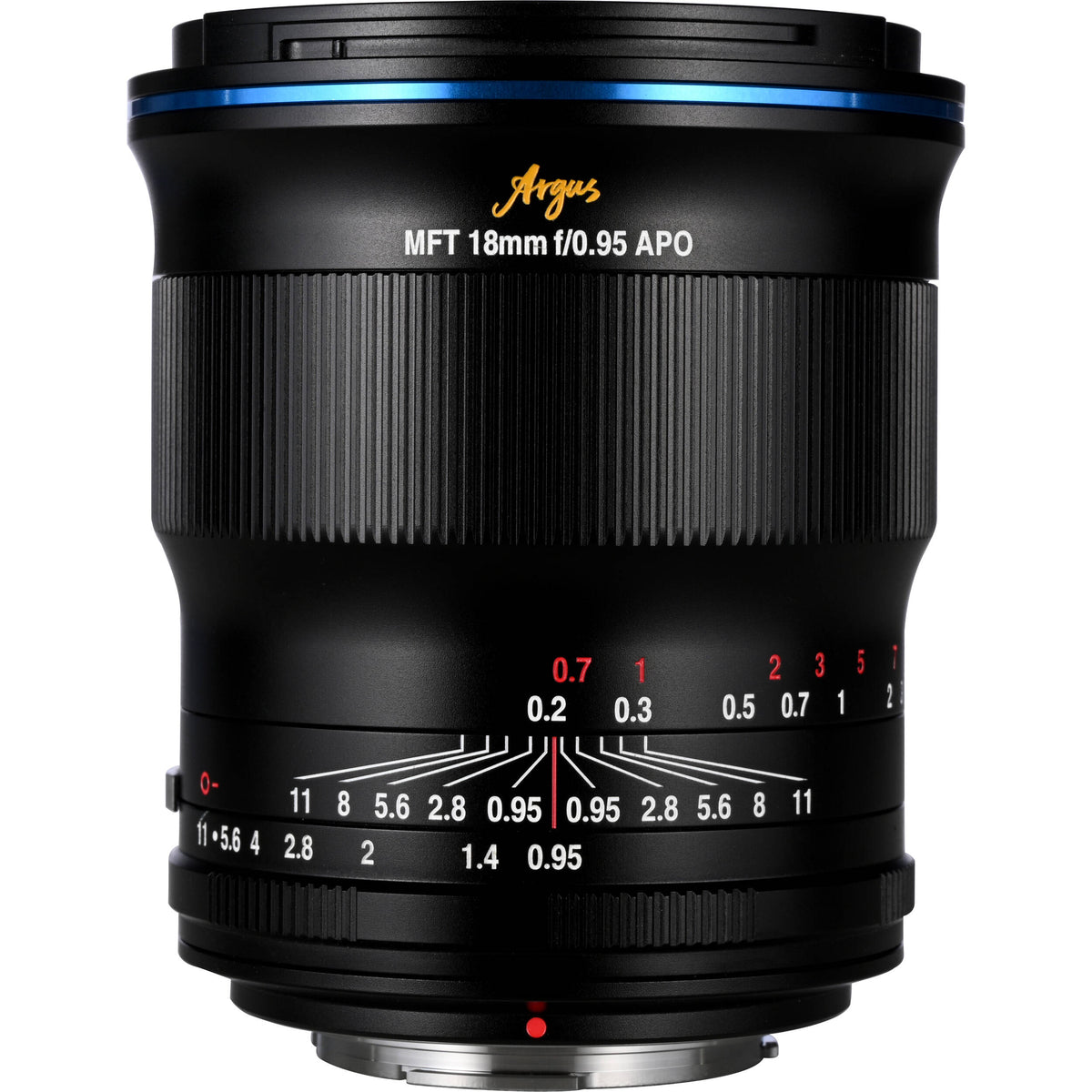 Lente Venus Optics Argus 18mm f/0.95 APO - vista frontal