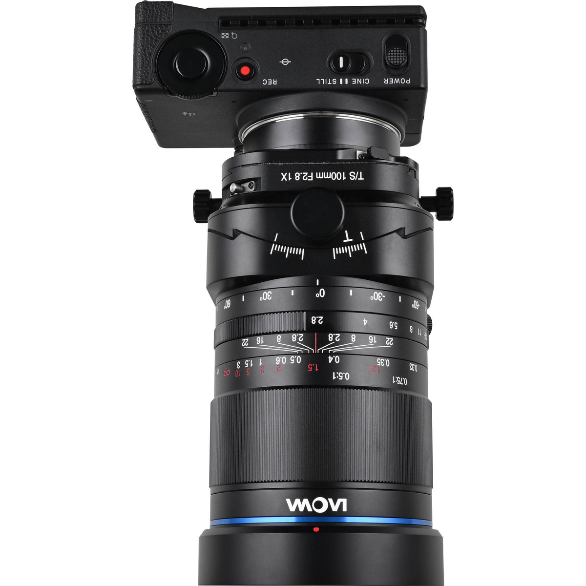 Lente Venus Optics Laowa 100mm f/2.8 Tilt-Shift 1x Macro - detalle