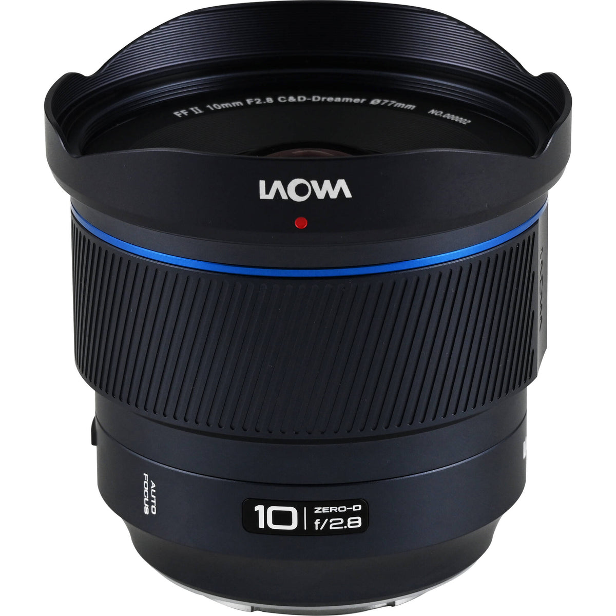 Lente Venus Optics Laowa 10mm f/2.8 Zero-D FF Autofocus - vista principal
