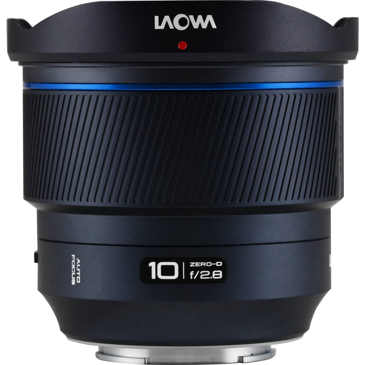 Lente Venus Optics Laowa 10mm f/2.8 Zero-D FF Autofocus - vista frontal