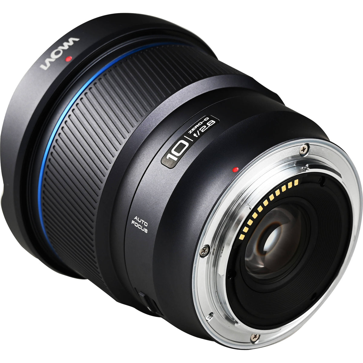 Lente Venus Optics Laowa 10mm f/2.8 Zero-D FF Autofocus - vista lateral