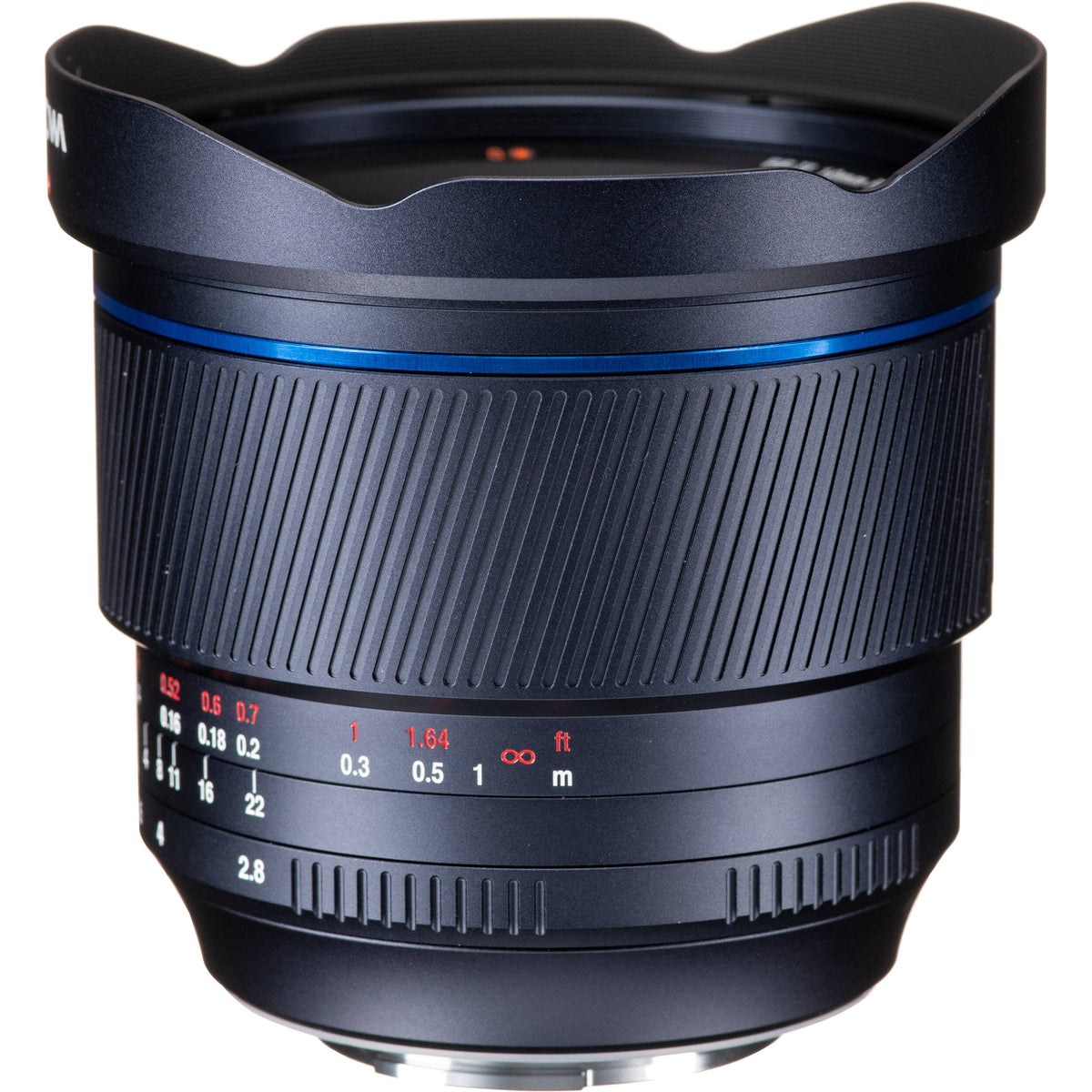 Lente Venus Optics Laowa 10mm f/2.8 Zero-D FF Manual Focus (14-Blade Aperture) - vista frontal