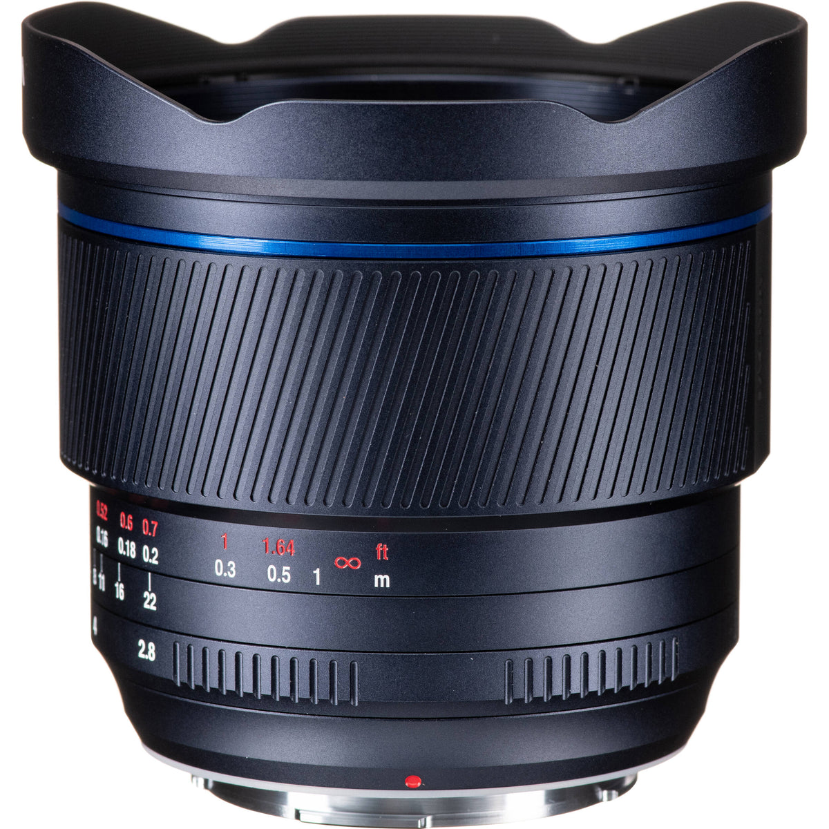 Lente Venus Optics Laowa 10mm f/2.8 Zero-D FF Manual Focus (14-Blade Aperture) - vista frontal