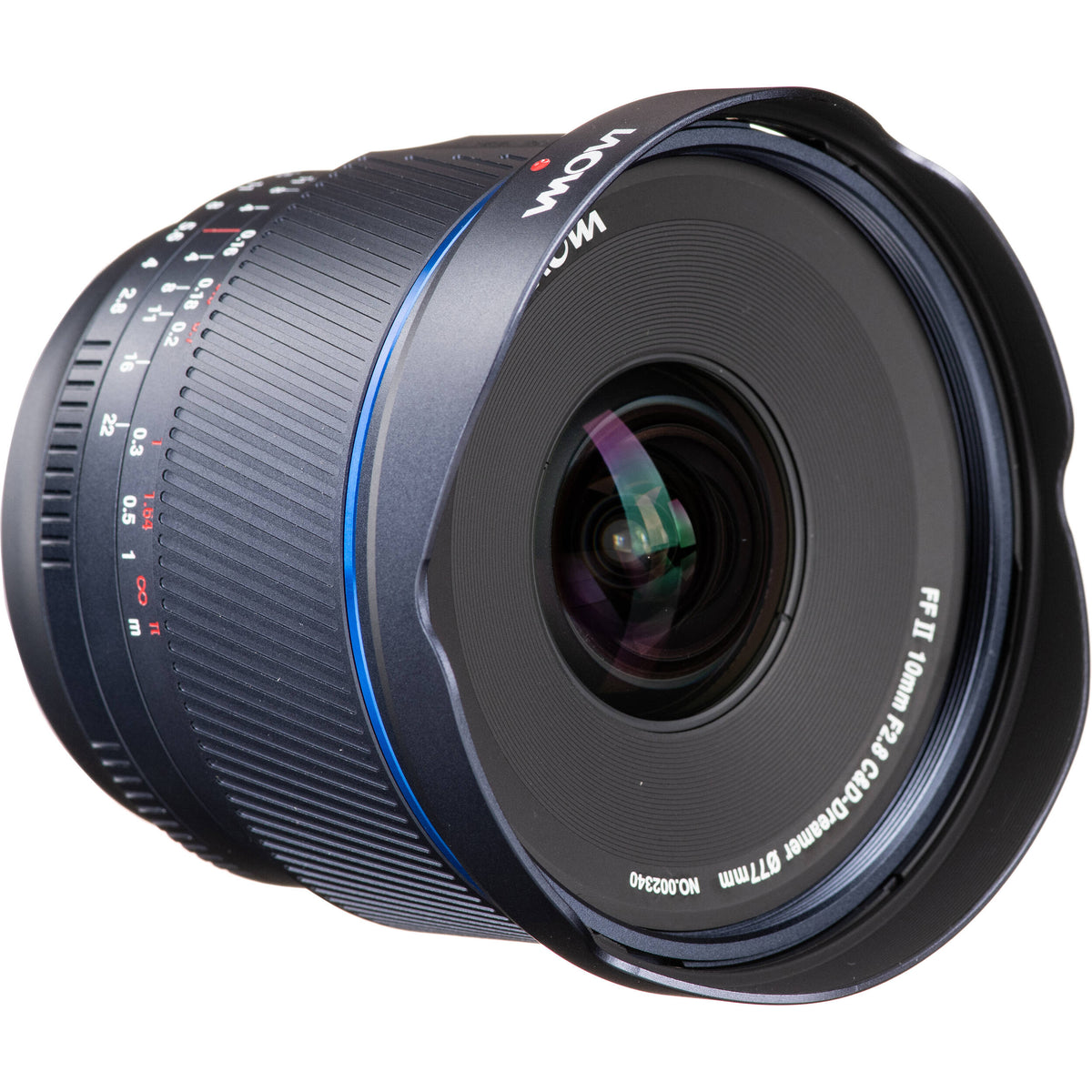 Lente Venus Optics Laowa 10mm f/2.8 Zero-D FF Manual Focus (5-Blade Aperture) - puertos y conexiones