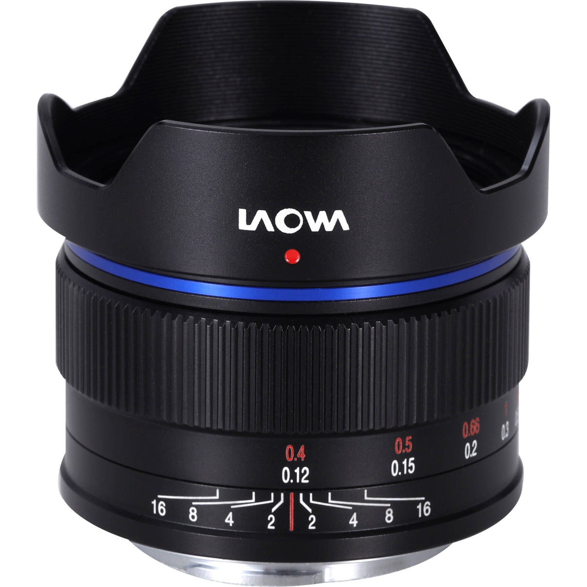 Lente Venus Optics Laowa 10mm f/2 Zero-D - puertos y conexiones