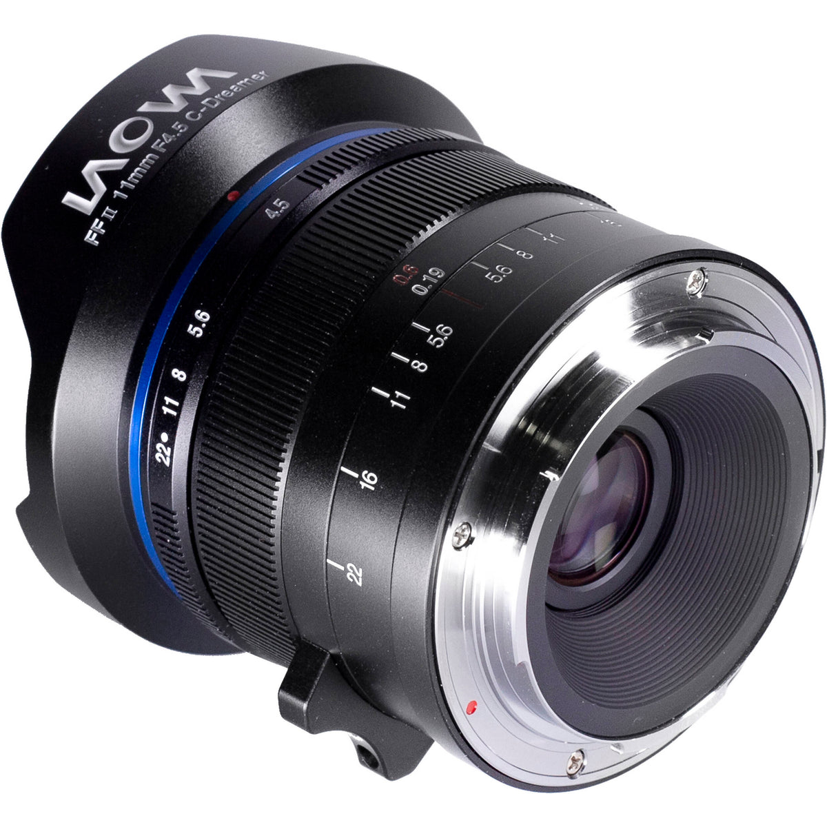 Lente Venus Optics Laowa 11mm f/4.5 FF RL - vista trasera