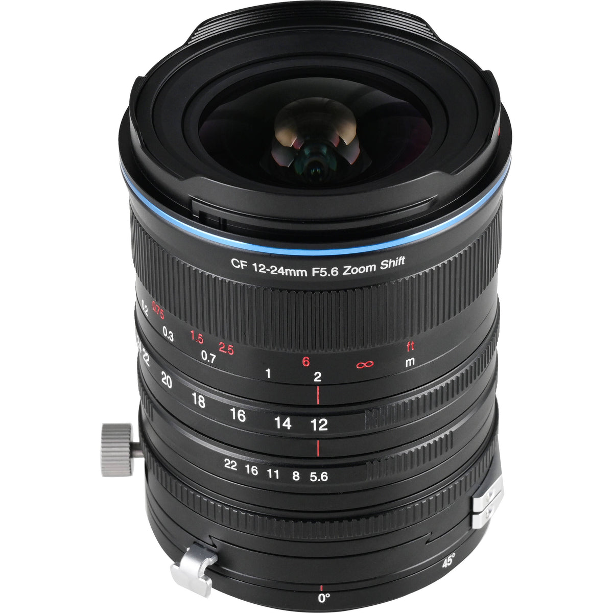 Lente Venus Optics Laowa 12-24mm f/5.6 Zoom Shift CF - vista frontal