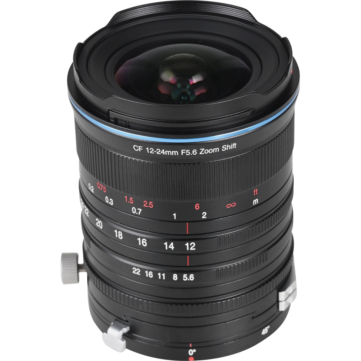 Lente Venus Optics Laowa 12-24mm f/5.6 Zoom Shift CF - vista frontal