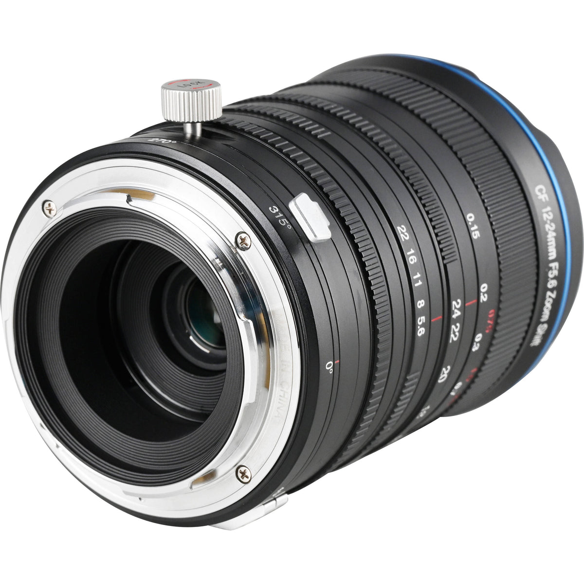 Lente Venus Optics Laowa 12-24mm f/5.6 Zoom Shift CF - vista lateral