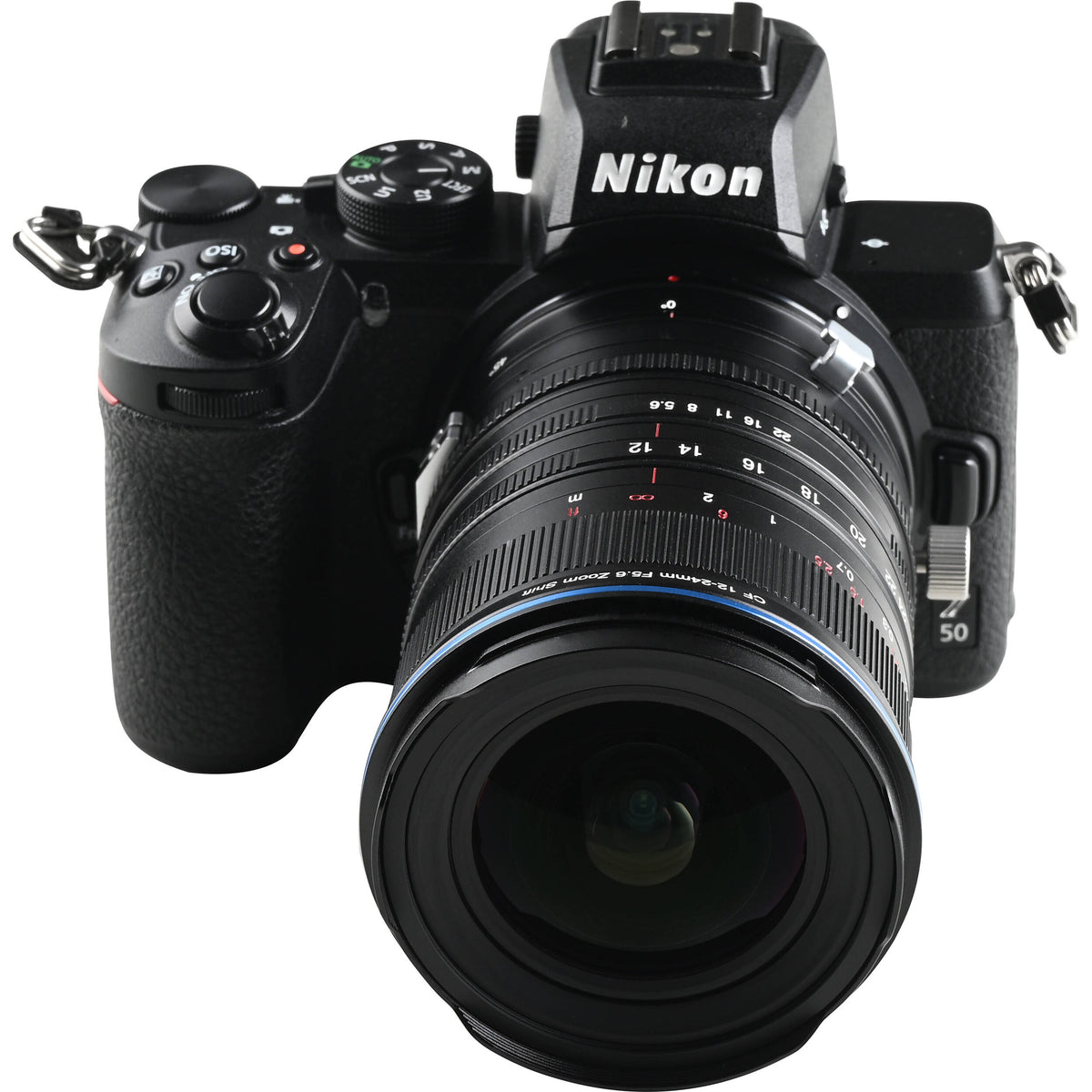 Lente Venus Optics Laowa 12-24mm f/5.6 Zoom Shift CF - puertos y conexiones