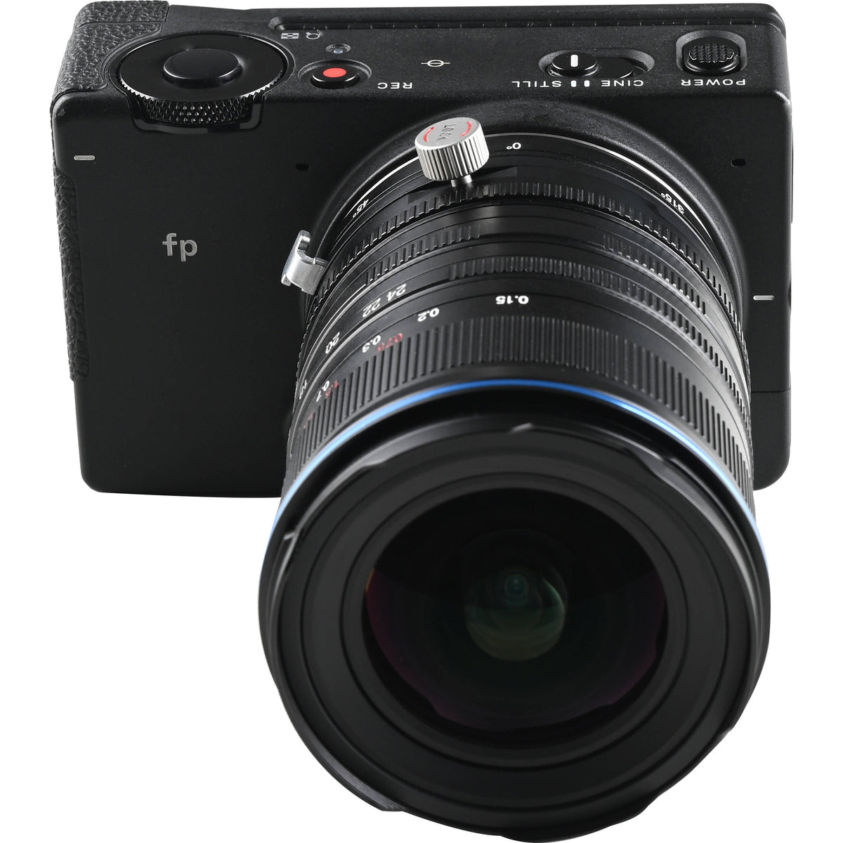 Lente Venus Optics Laowa 12-24mm f/5.6 Zoom Shift CF - puertos y conexiones