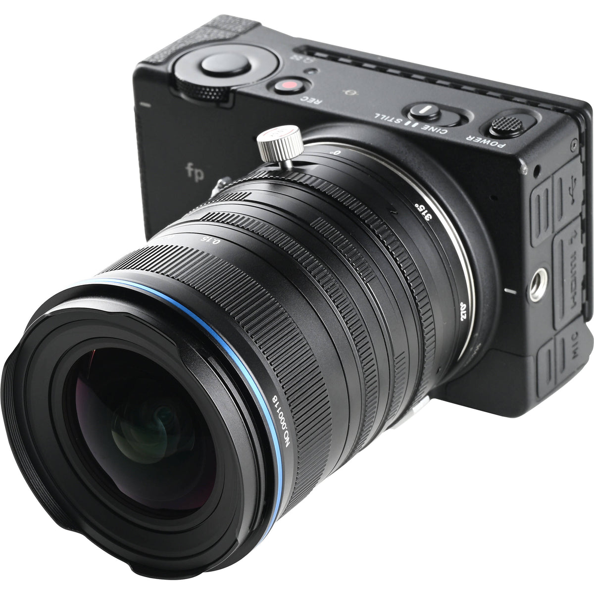 Lente Venus Optics Laowa 12-24mm f/5.6 Zoom Shift CF - detalle