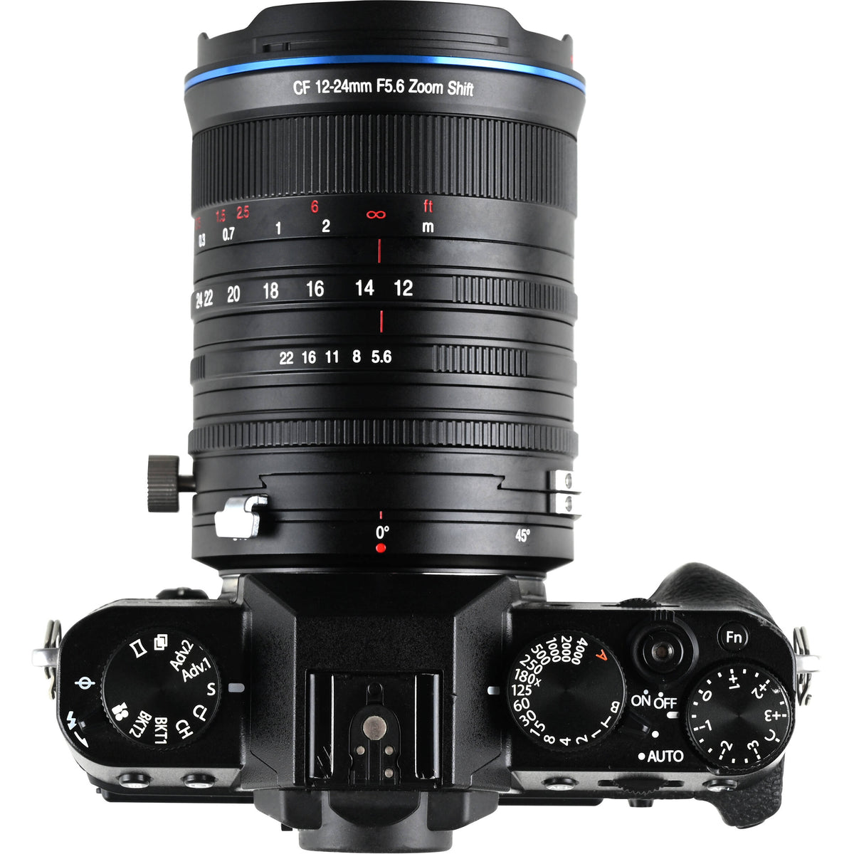 Lente Venus Optics Laowa 12-24mm f/5.6 Zoom Shift CF - en uso
