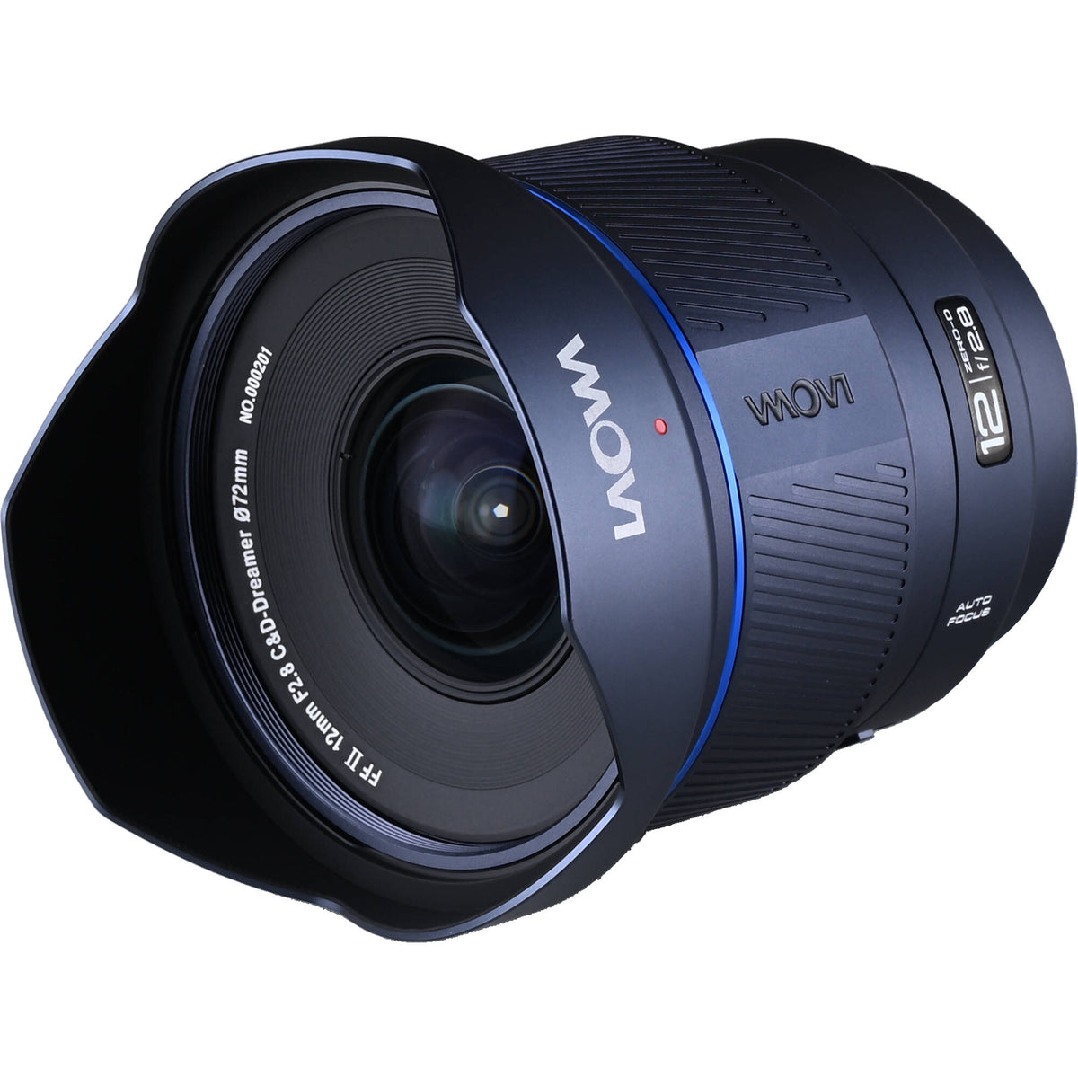 Lente Venus Optics Laowa 12mm f/2.8 Lite Zero-D AF (5-Blade Aperture) - vista trasera