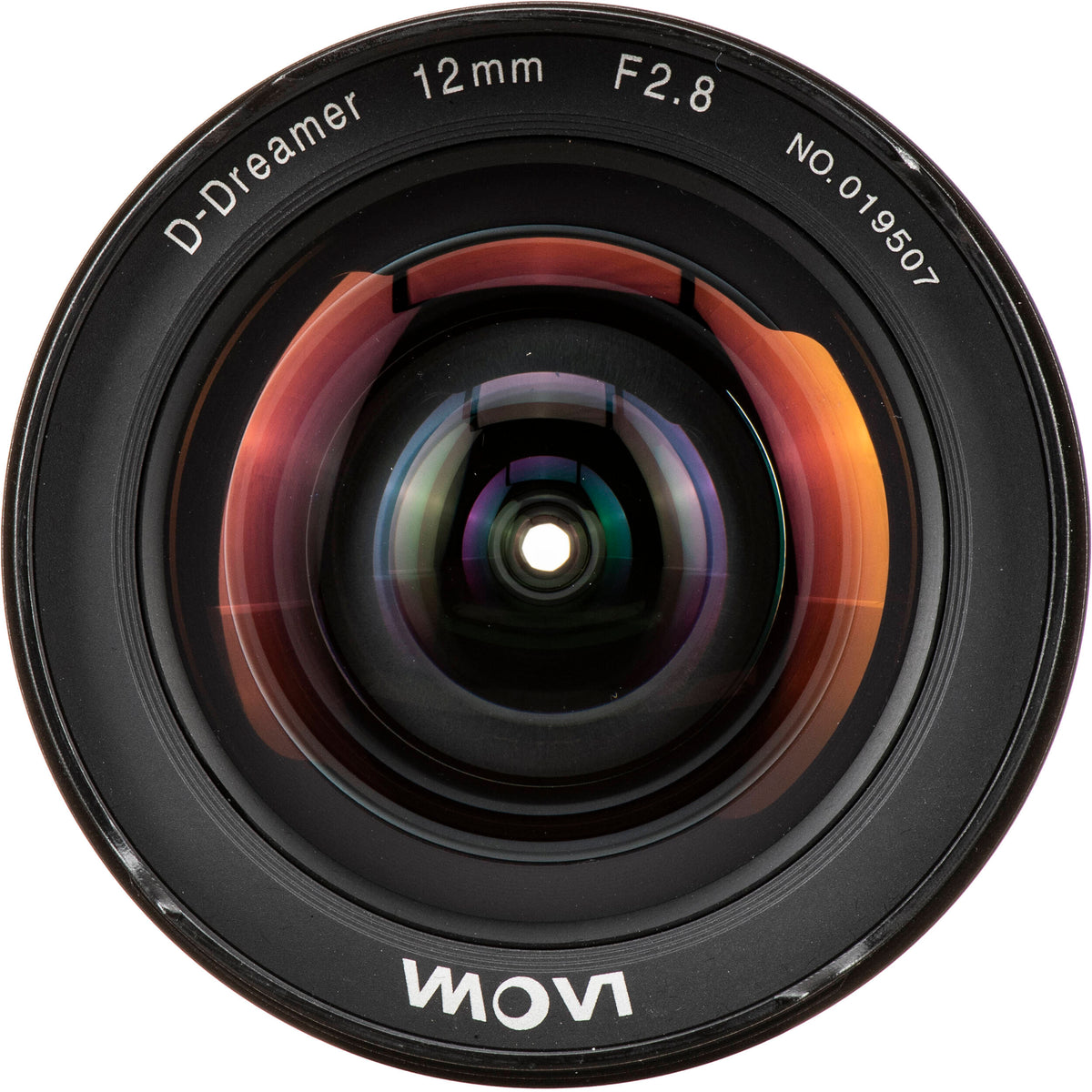 Lente Venus Optics Laowa 12mm f/2.8 Zero-D - puertos y conexiones