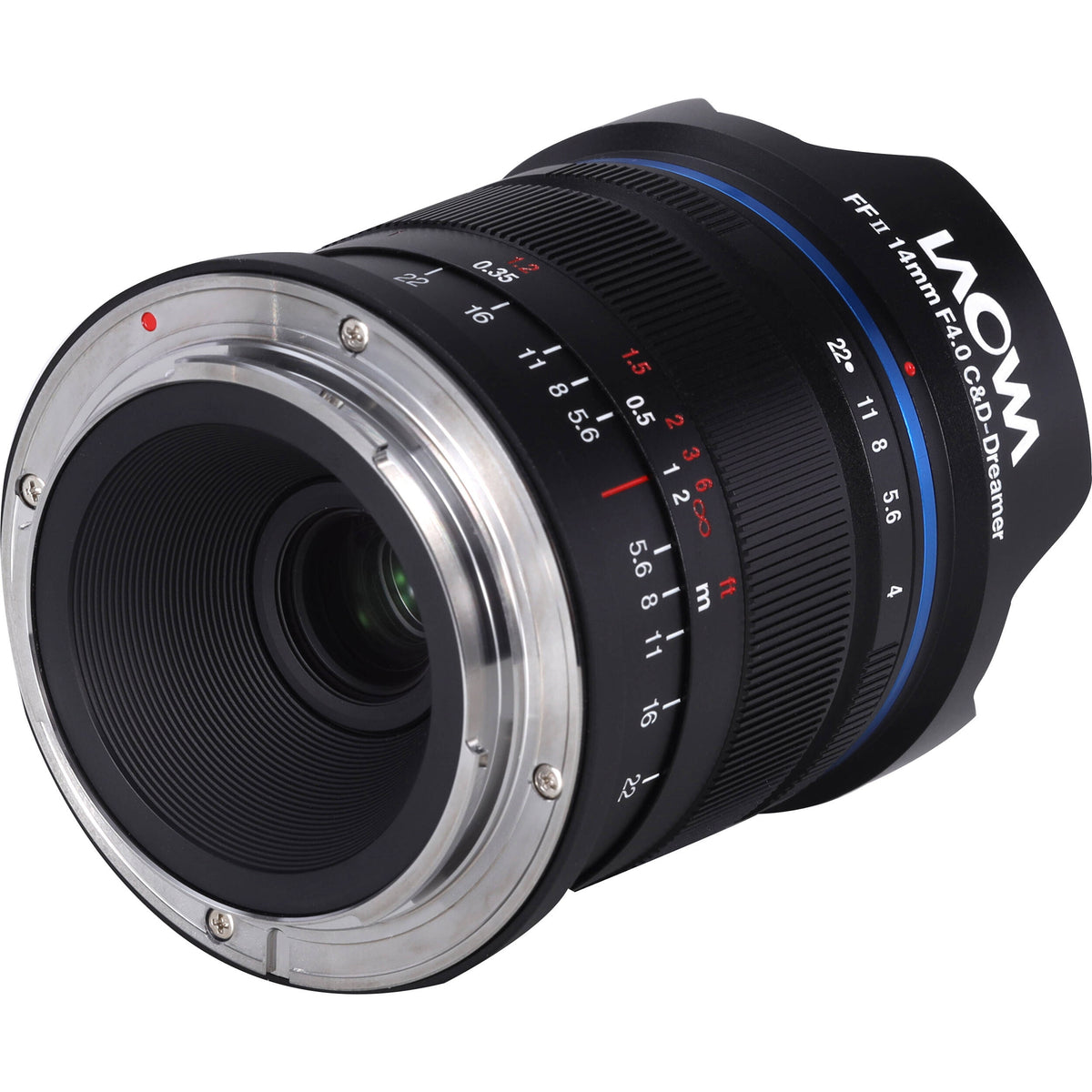 Lente Venus Optics Laowa 14mm f/4 FF RL - vista trasera