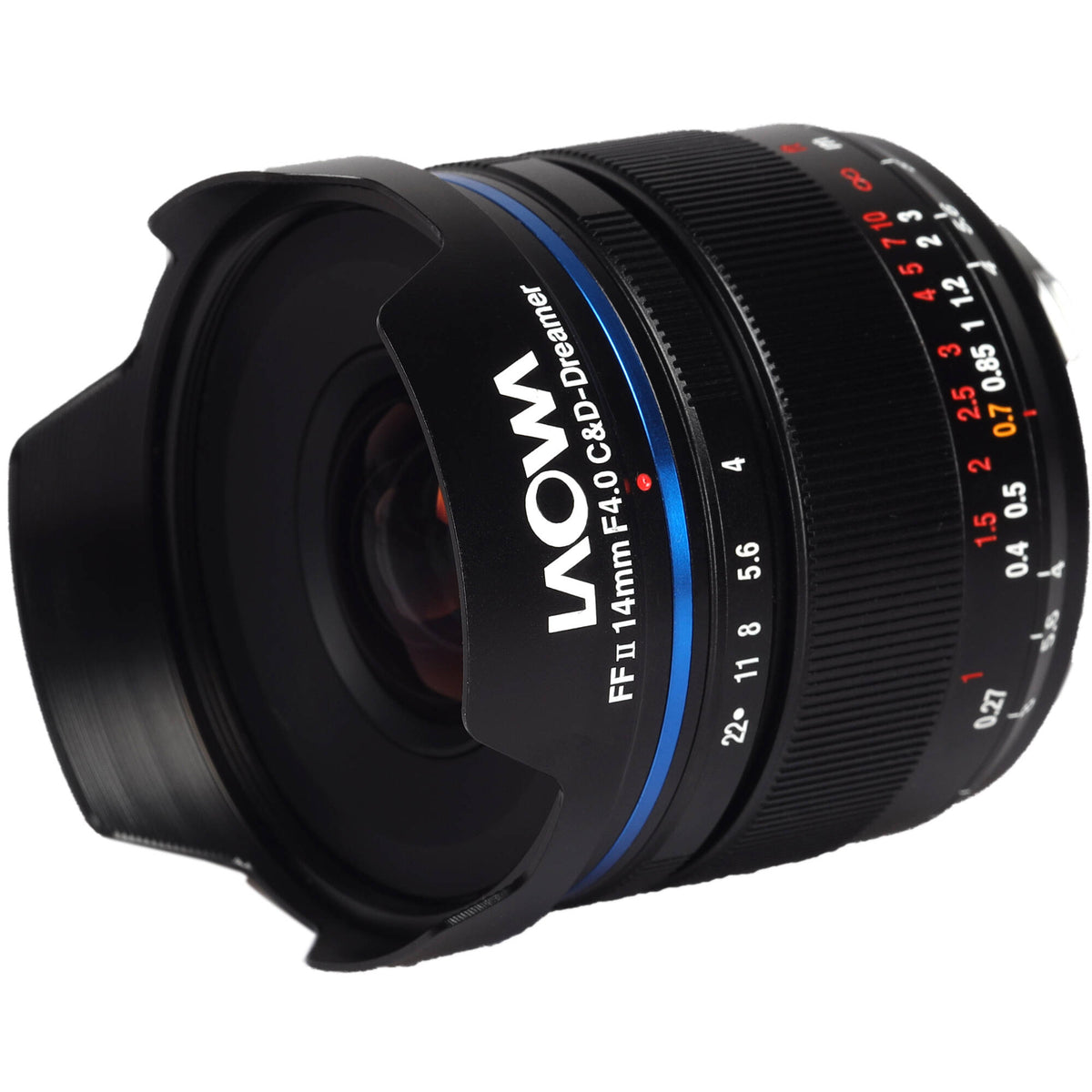 Lente Venus Optics Laowa 14mm f/4 FF RL - vista trasera