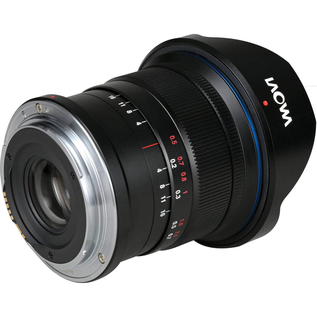 Lente Venus Optics Laowa 14mm f/4 Zero-D - contenido de la caja