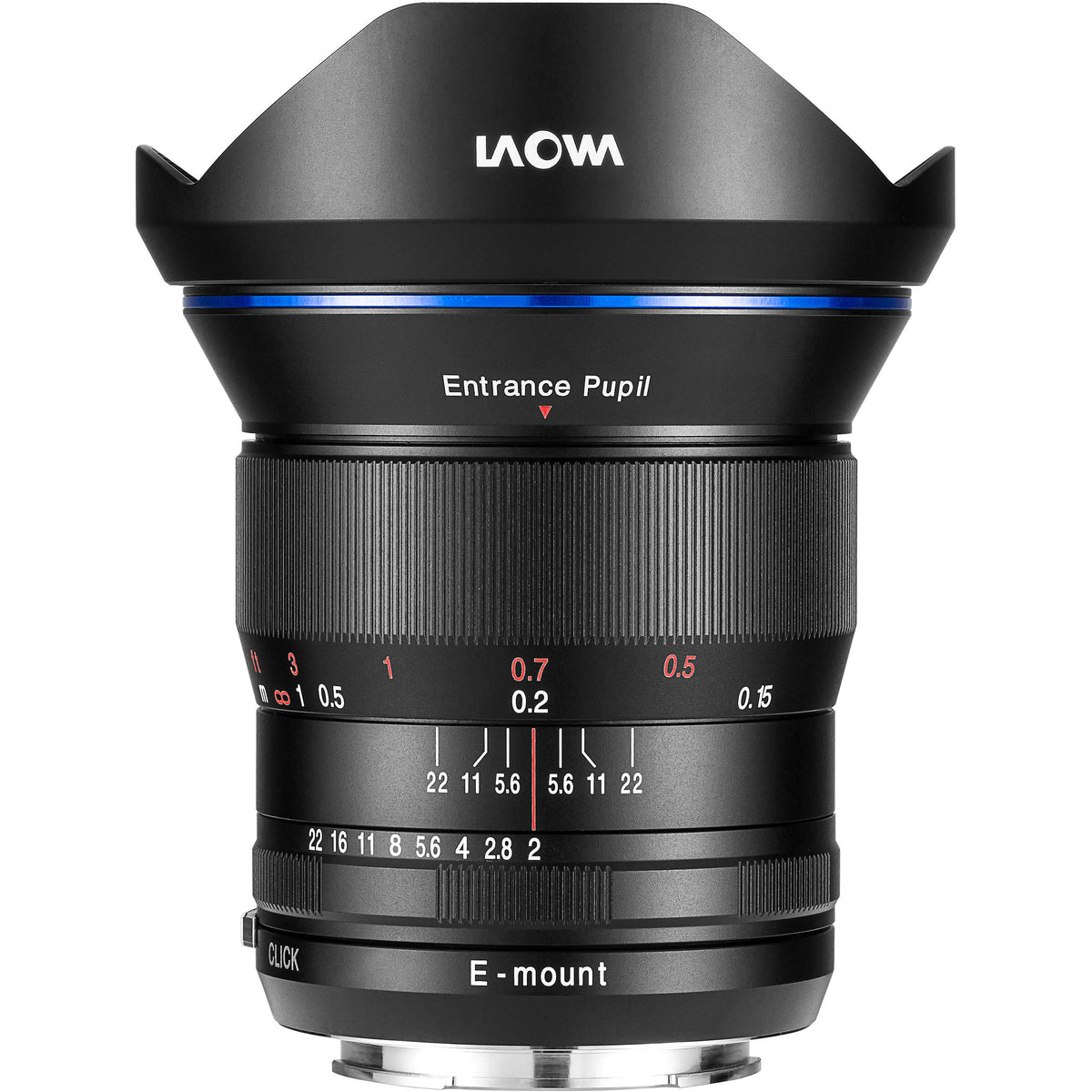 Lente Venus Optics Laowa 15mm f/2 FE Zero-D - vista principal