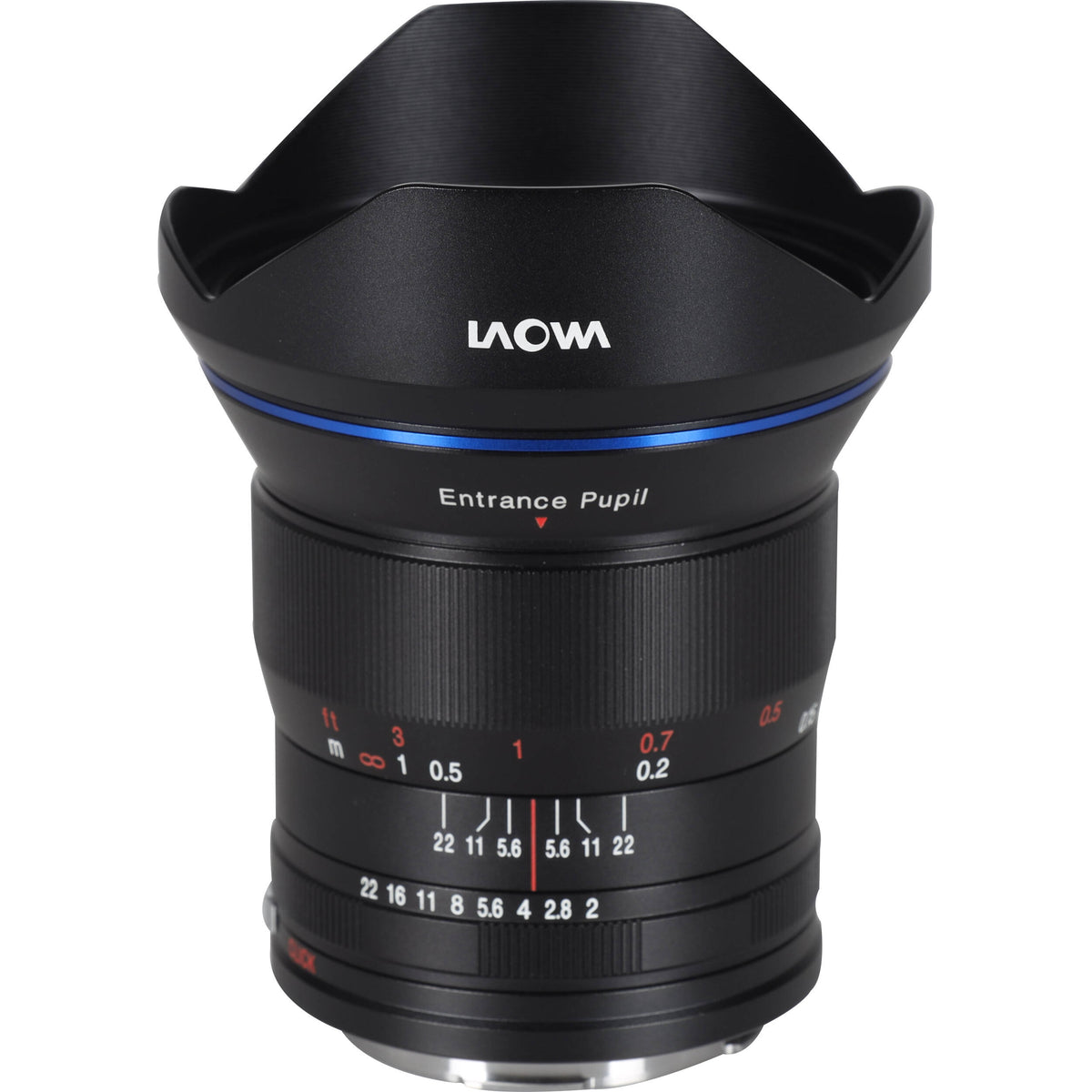 Lente Venus Optics Laowa 15mm f/2 FE Zero-D - vista frontal
