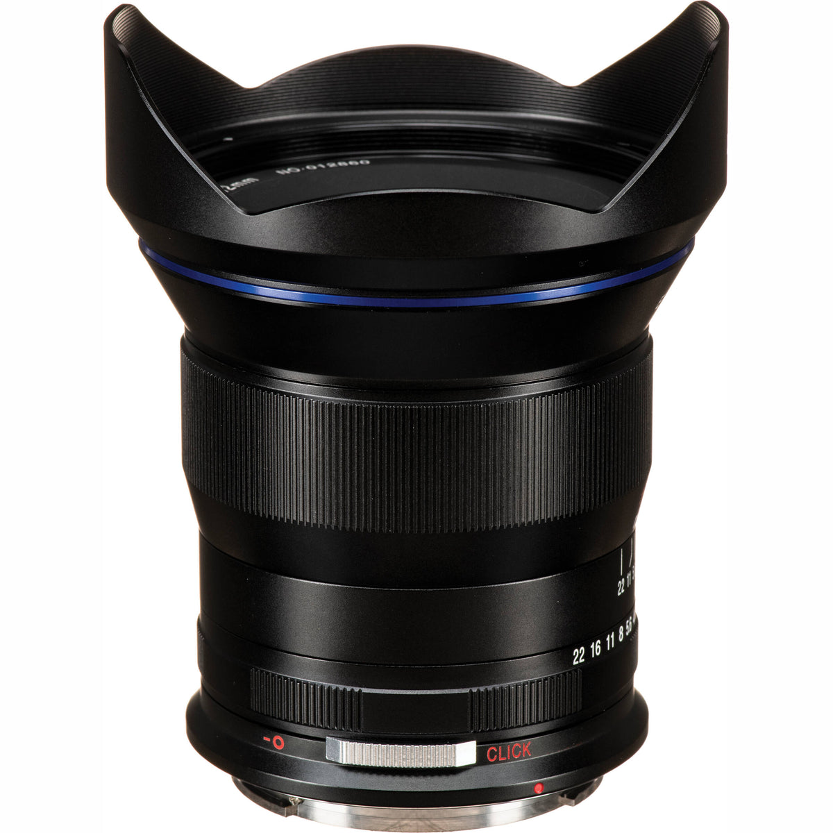 Lente Venus Optics Laowa 15mm f/2 FE Zero-D - vista lateral