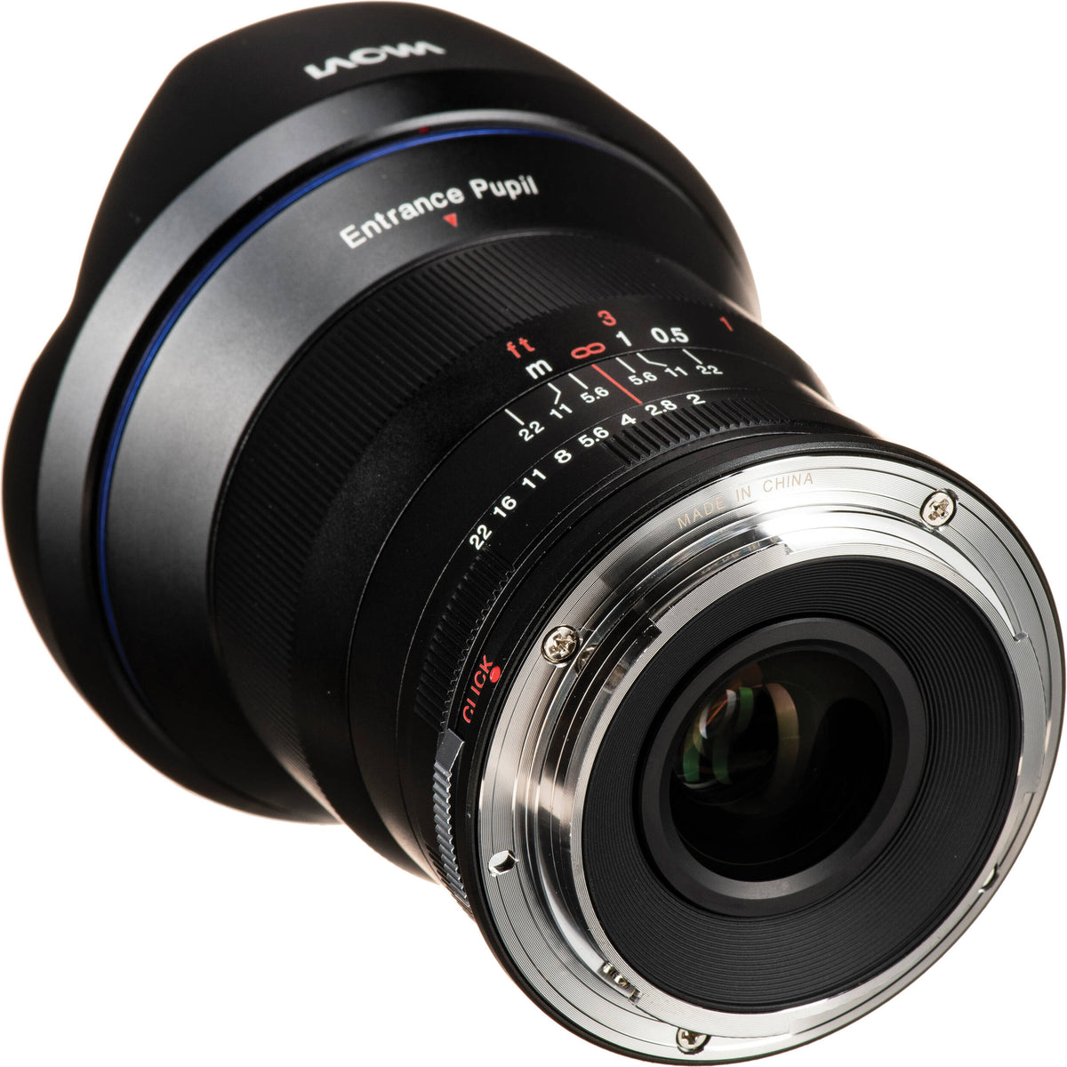 Lente Venus Optics Laowa 15mm f/2 FE Zero-D - detalle