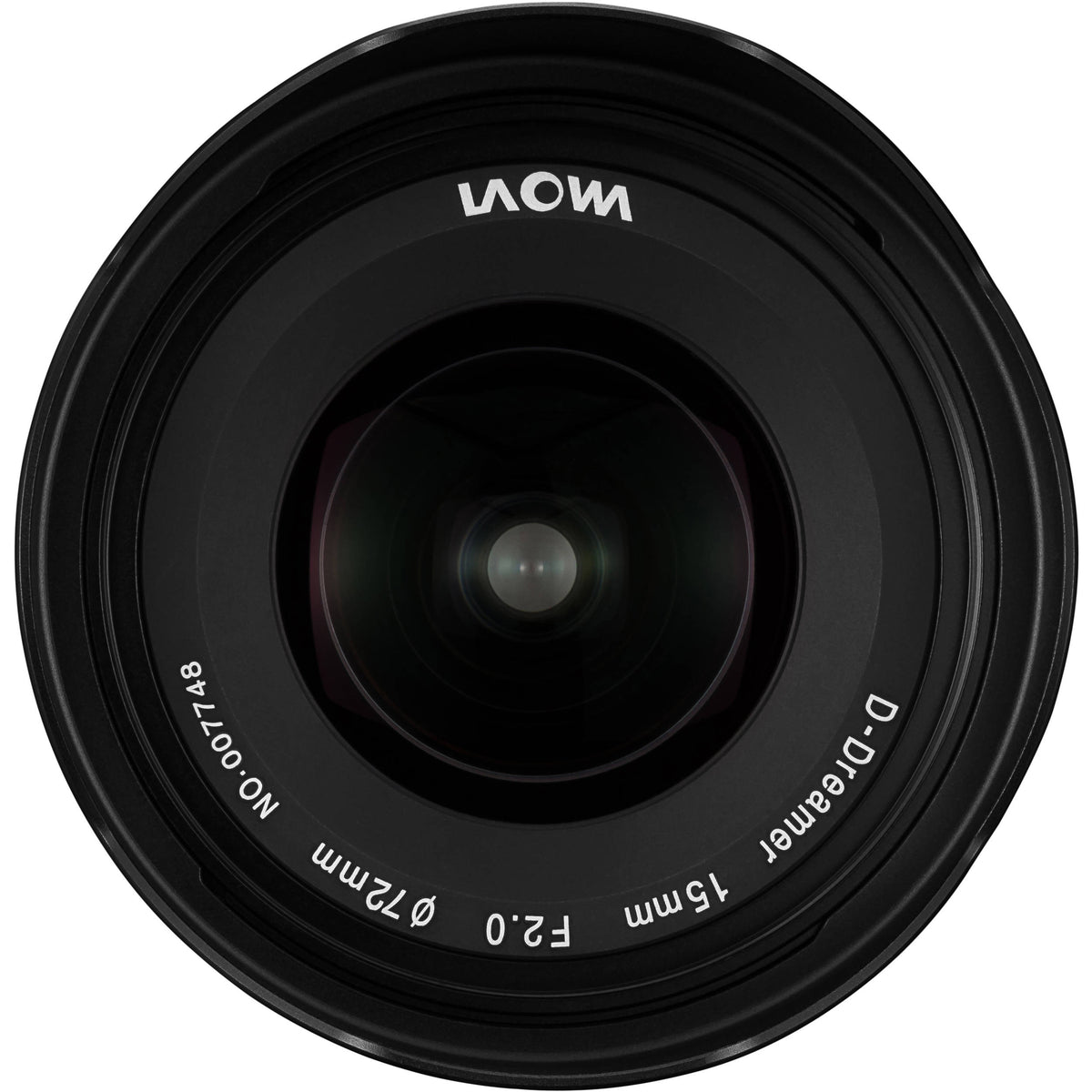 Lente Venus Optics Laowa 15mm f/2 FE Zero-D - detalle