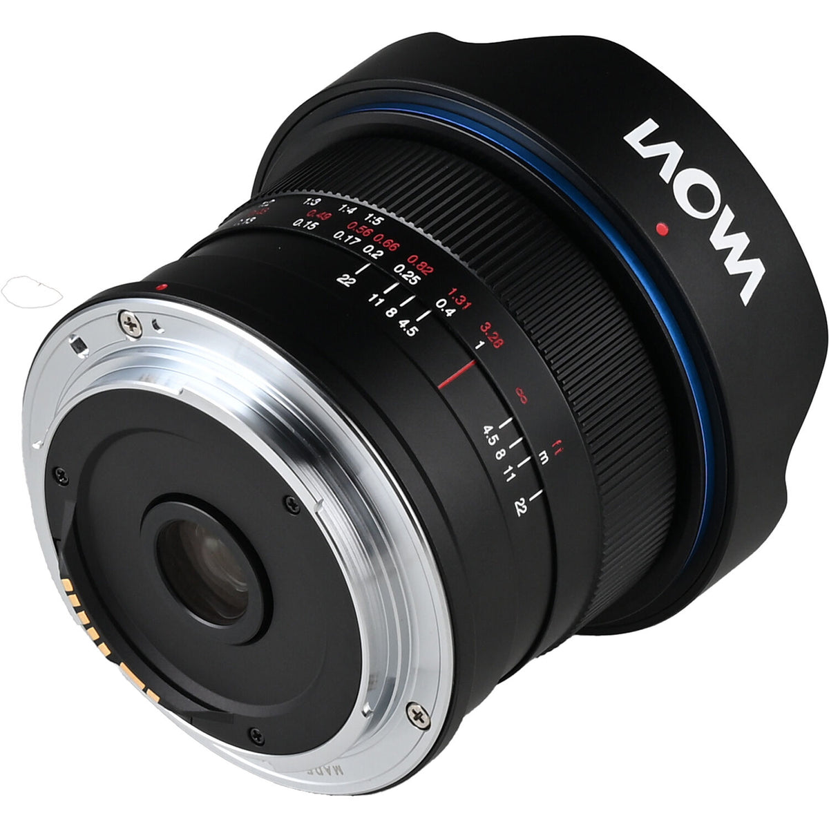 Lente Venus Optics Laowa 15mm f/4.5 Macro (Auto-Aperture) - vista lateral