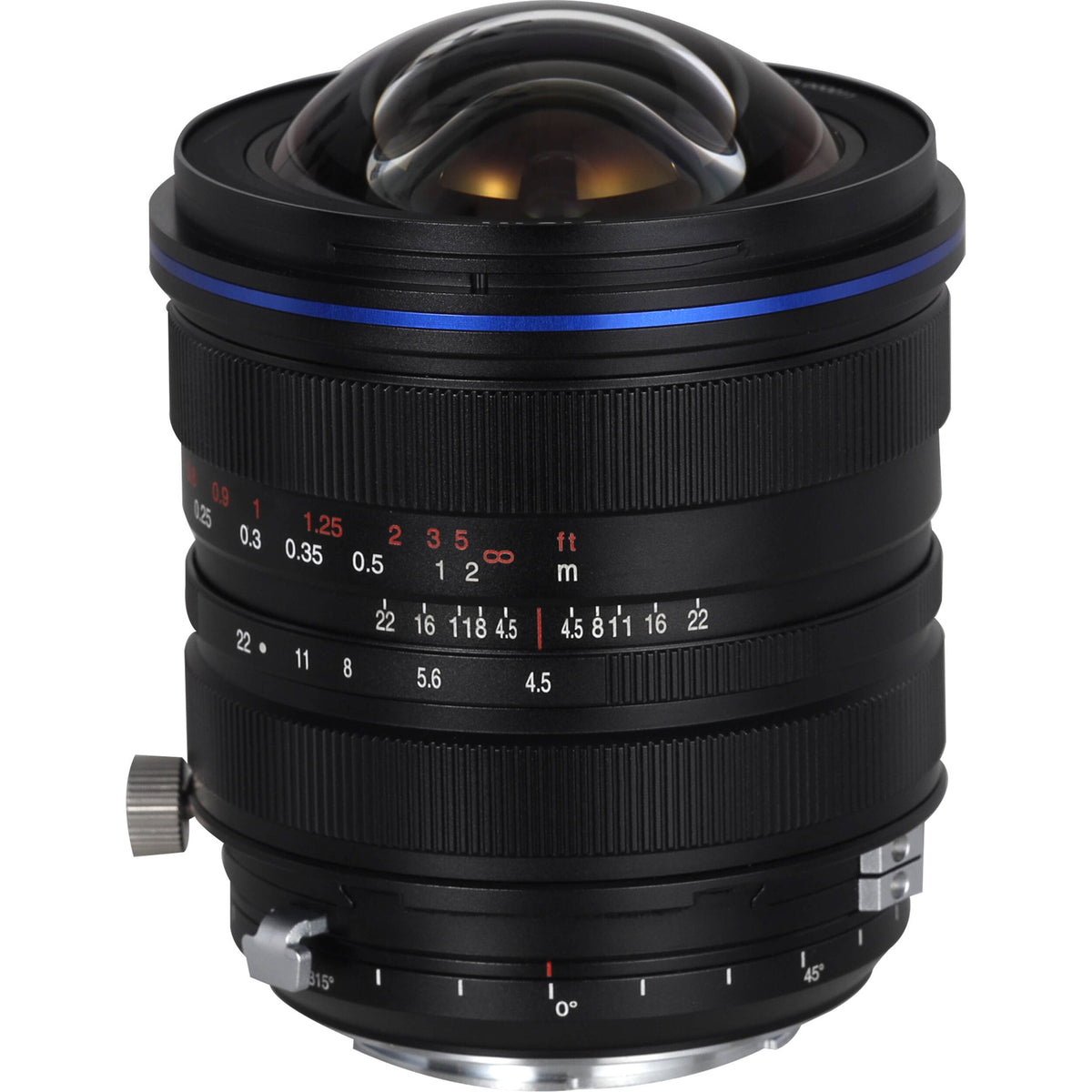 Lente Venus Optics Laowa 15mm f/4.5 Zero-D Shift - vista principal