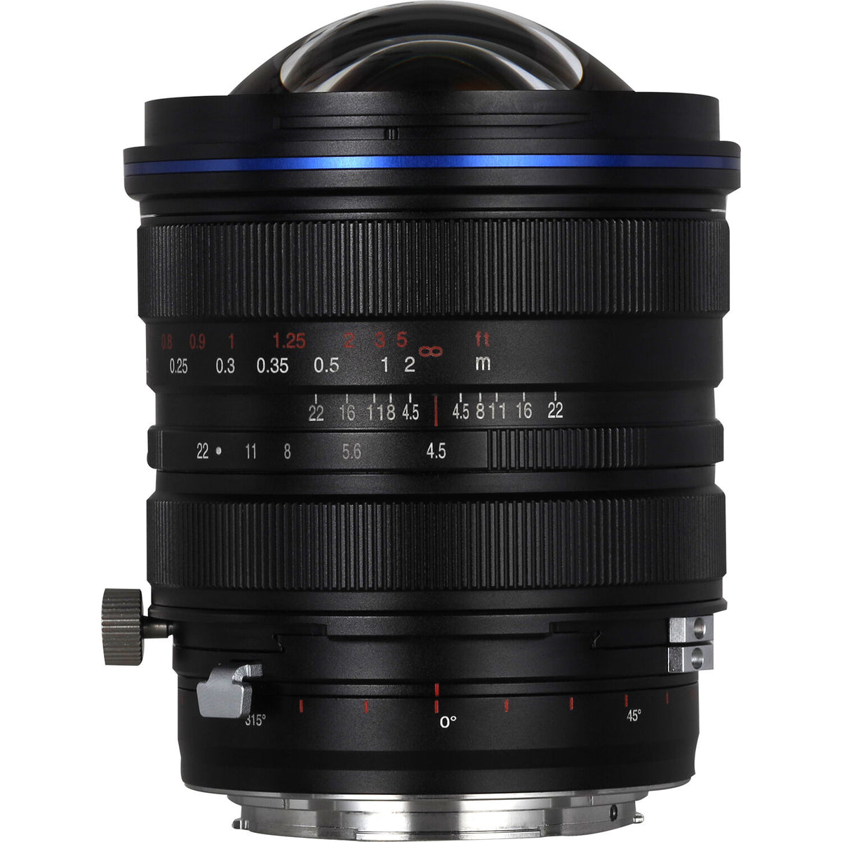 Lente Venus Optics Laowa 15mm f/4.5 Zero-D Shift - vista trasera