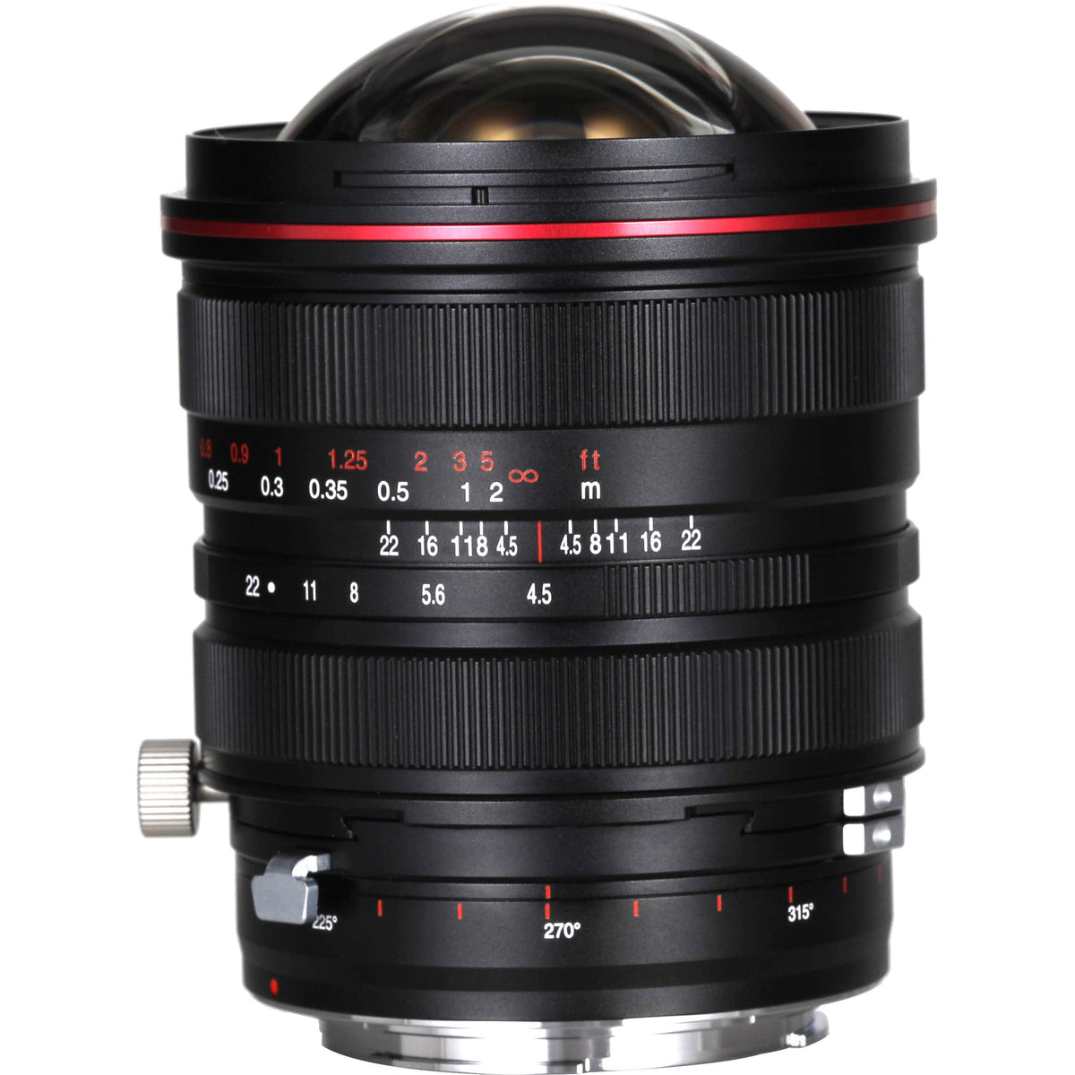 Lente Venus Optics Laowa 15mm f/4.5R Zero-D Shift - vista principal