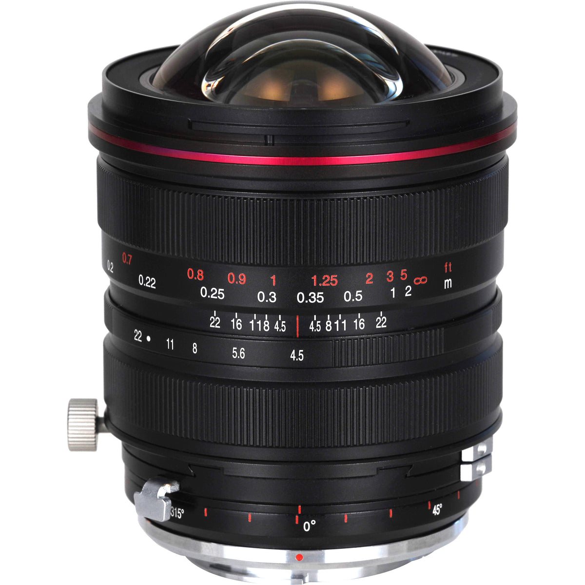 Lente Venus Optics Laowa 15mm f/4.5R Zero-D Shift - vista principal