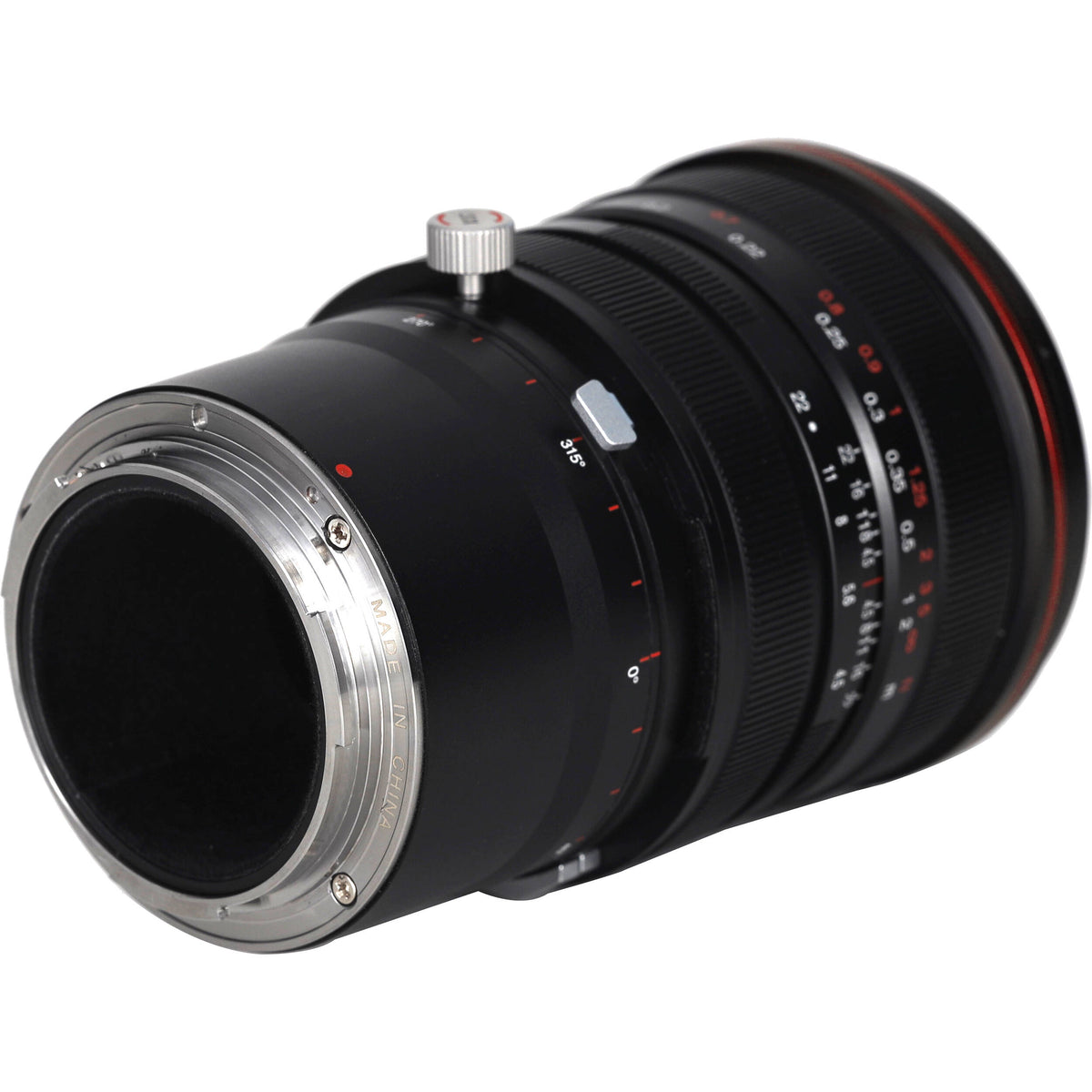 Lente Venus Optics Laowa 15mm f/4.5R Zero-D Shift - vista trasera