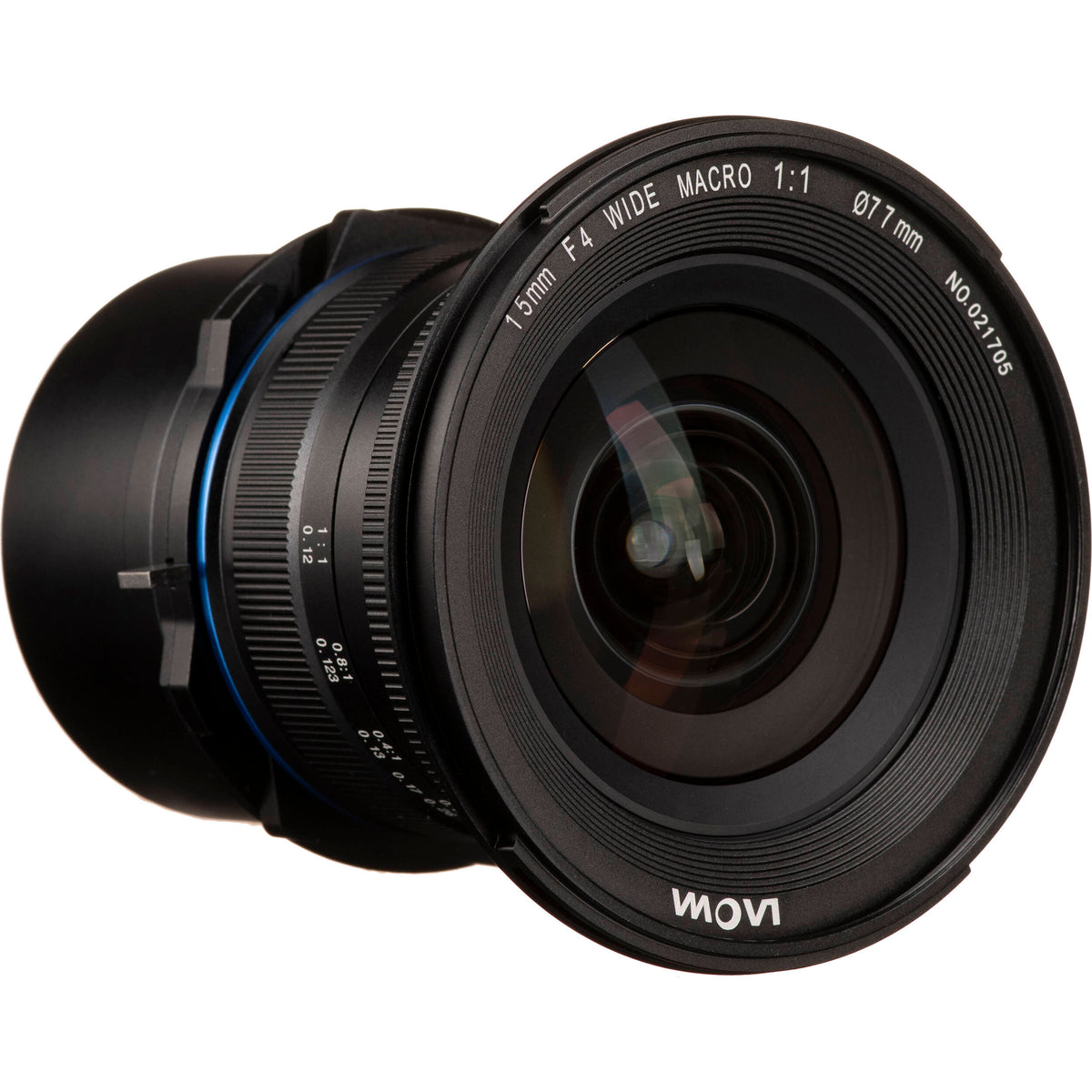 Lente Venus Optics Laowa 15mm f/4 Macro - puertos y conexiones