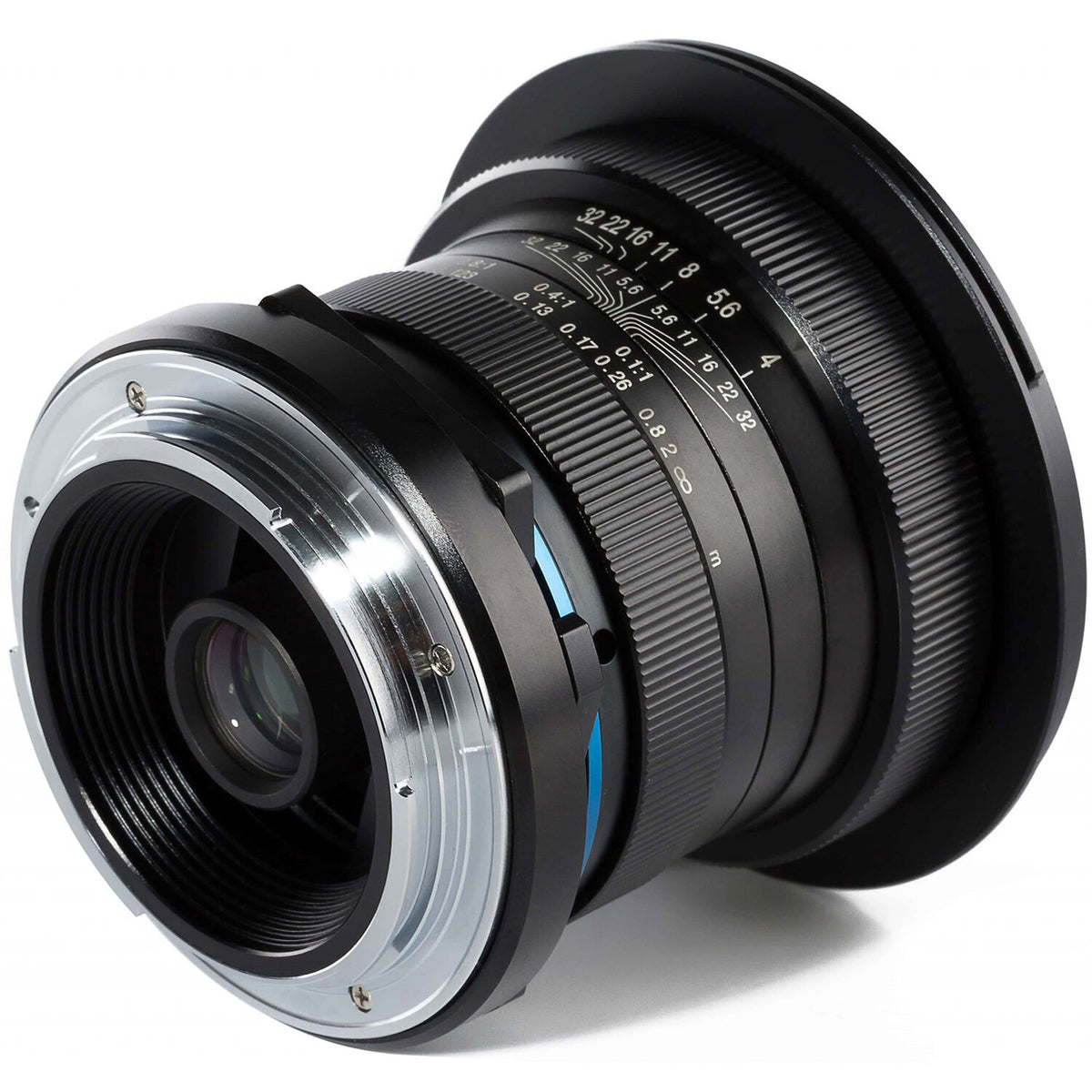 Lente Venus Optics Laowa 15mm f/4 Macro - puertos y conexiones