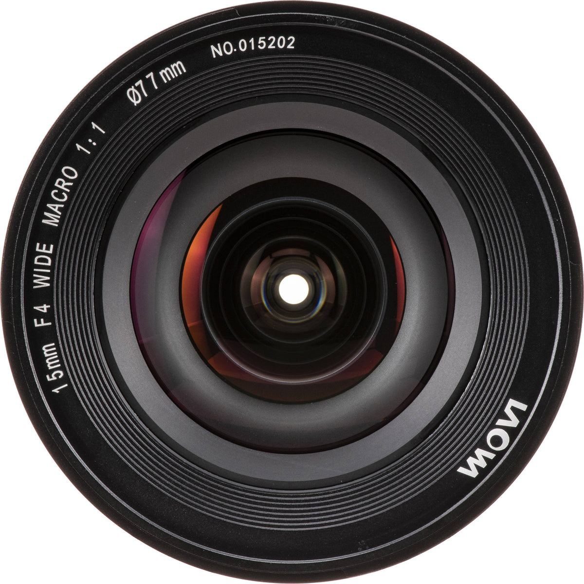 Lente Venus Optics Laowa 15mm f/4 Macro - puertos y conexiones