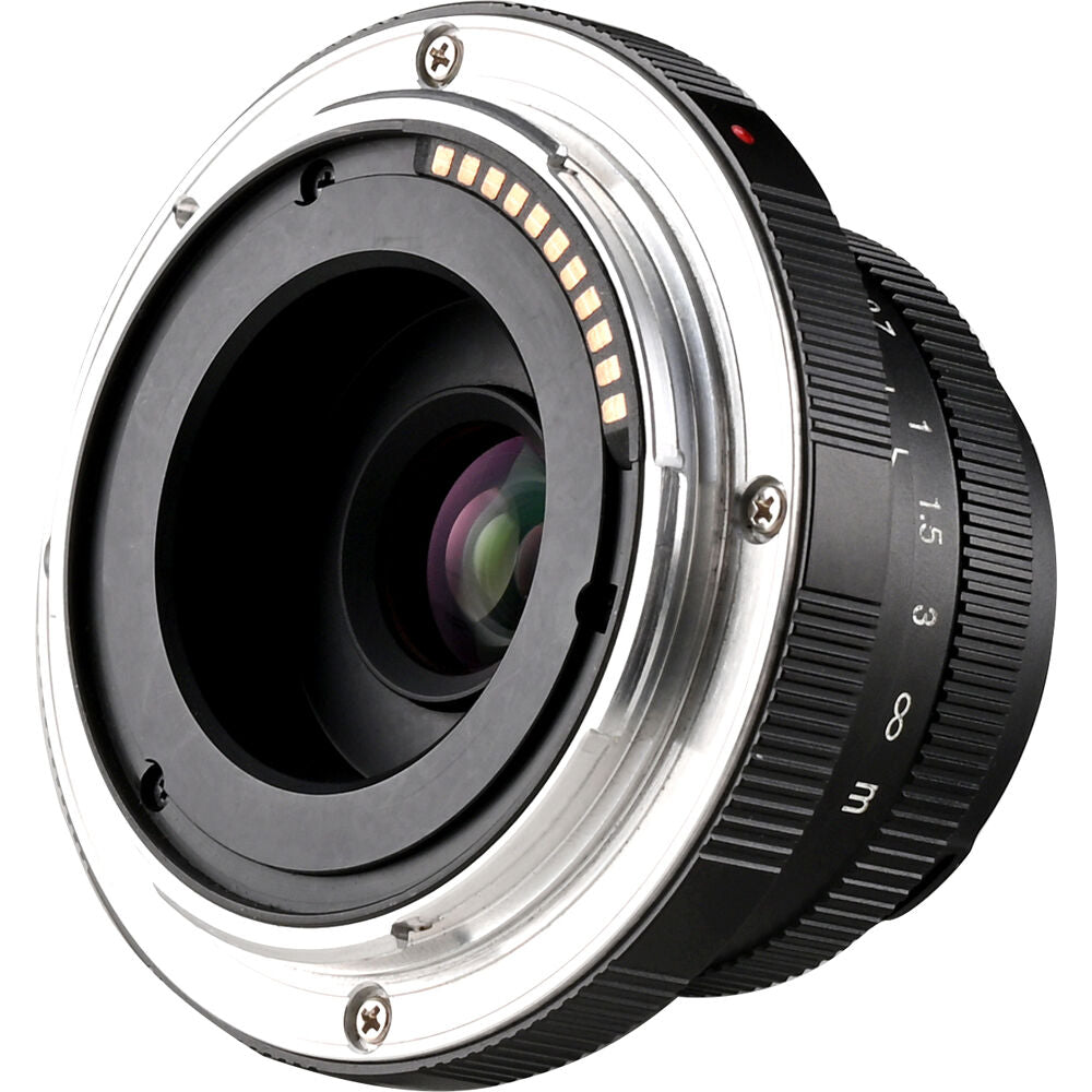 Lente Venus Optics Laowa 15mm f/5 Cookie (Negro, Auto-Aperture) - vista lateral